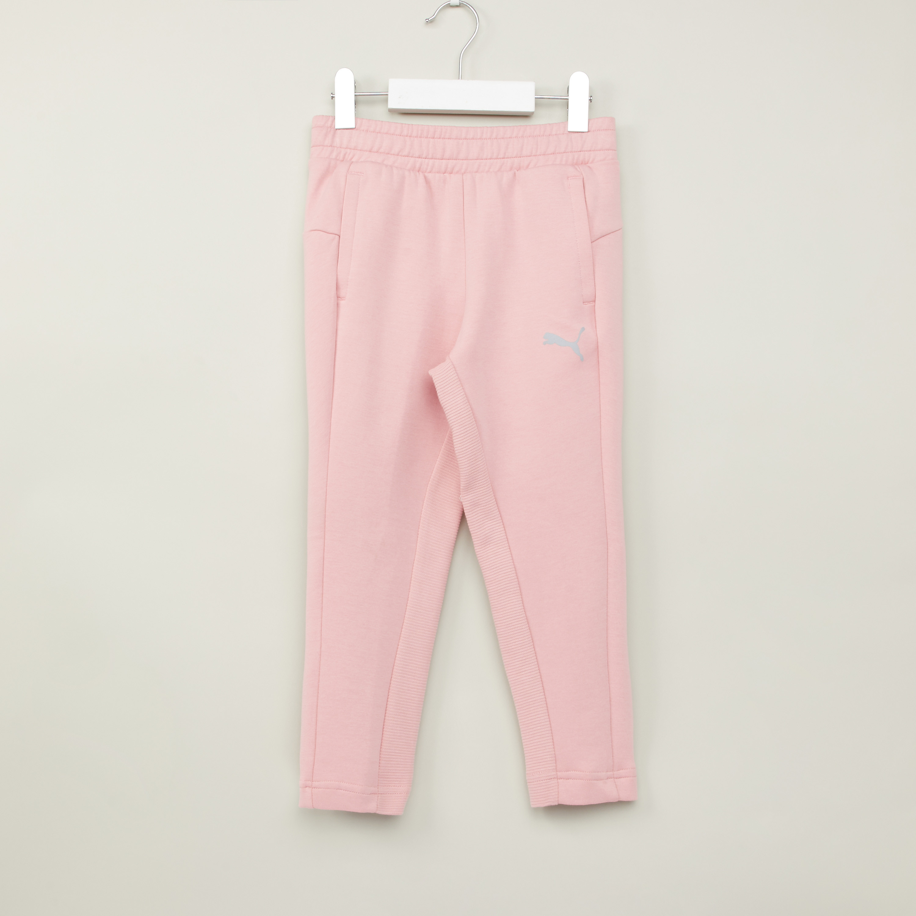 PUMA Printed Pants with Pocket Detail and Elasticised Waistband-girls-clothing-bottoms-trousers-image-1