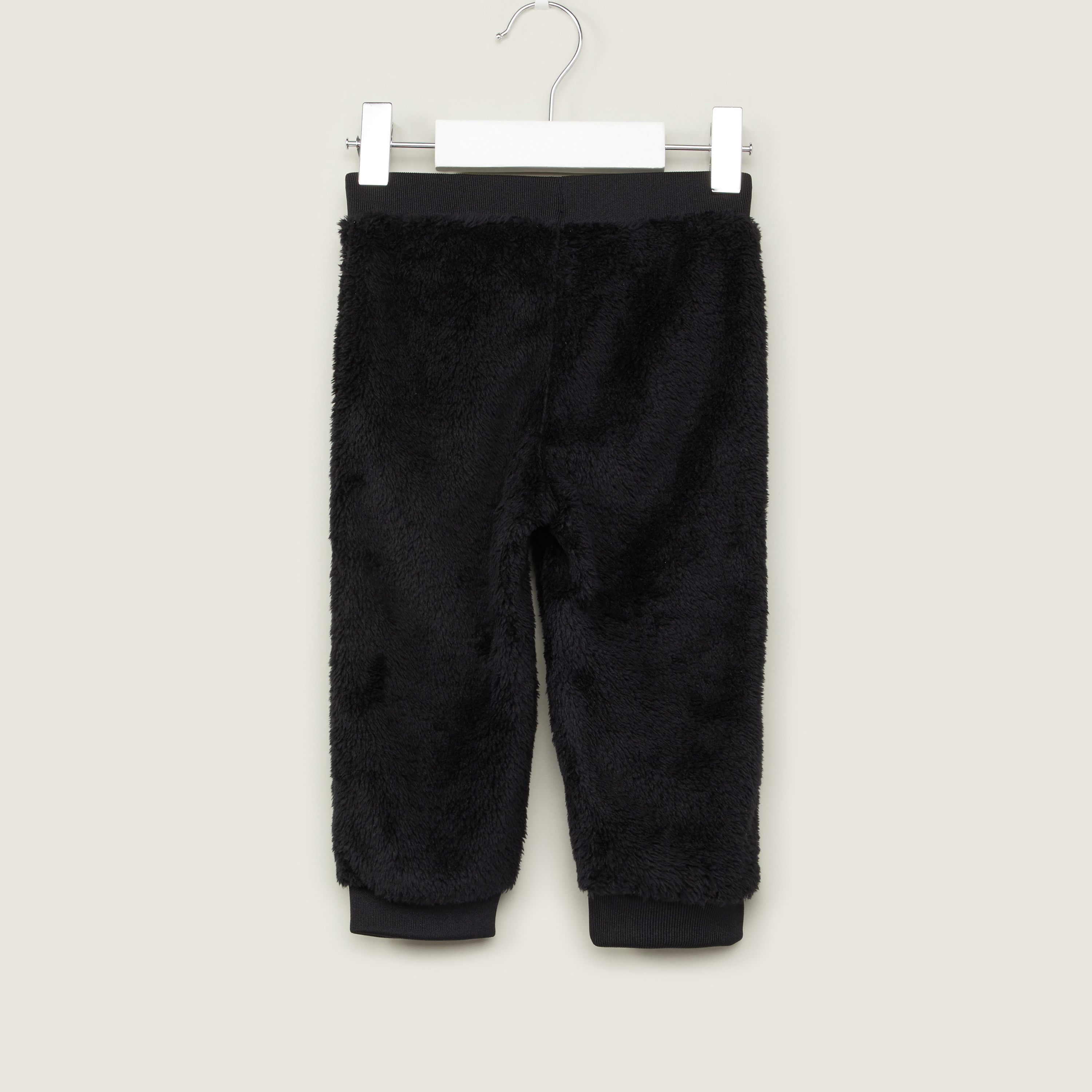 Puma faux fur joggers hot sale