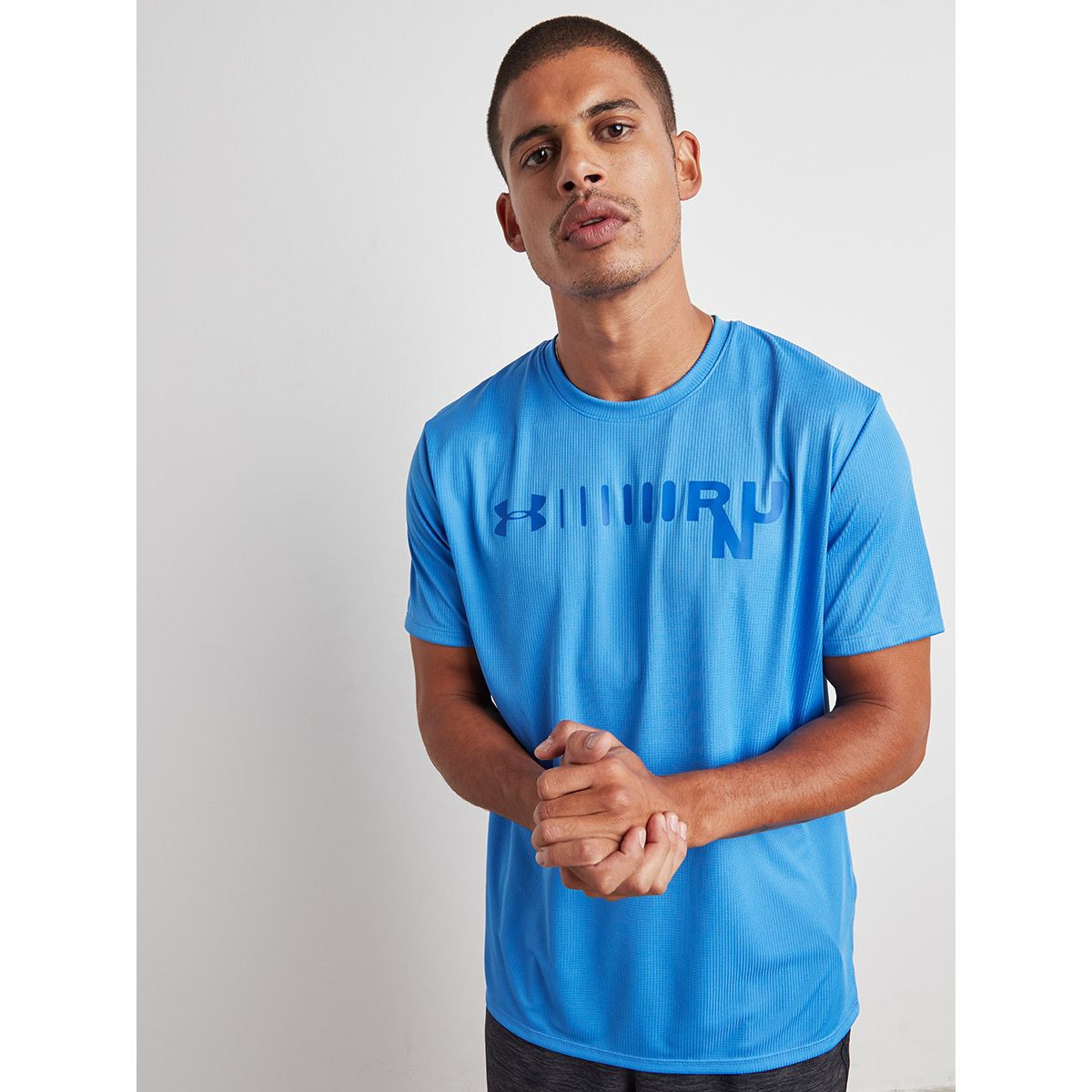 Under Armour Speed Stride Printed Short Sleeves Active T-shirt-men-clothing-sportswearandactivewear-tshirtsandpolos-image-1