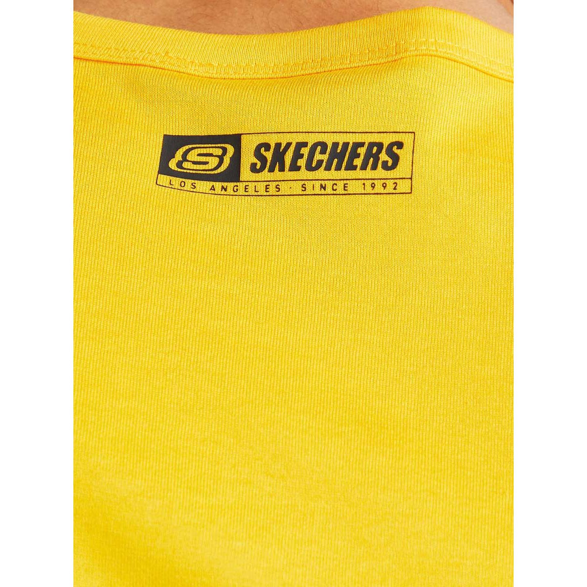 Skechers Los Angeles Print Short Sleeves Slim Fit T-shirt-men-clothing-sportswearandactivewear-tshirtsandpolos-image-5