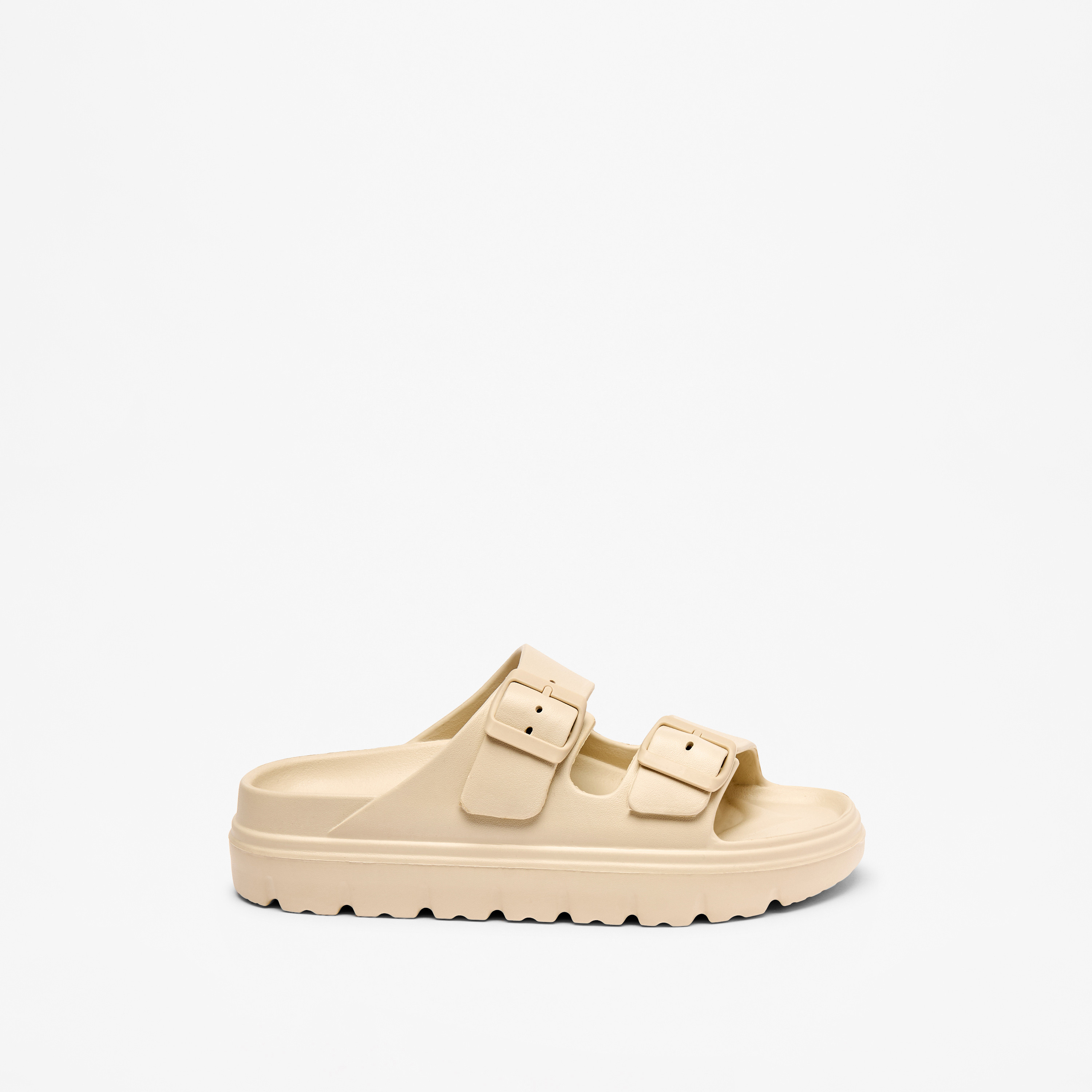 صندل سادة سهل الارتداء بزينة إبزيم للنساء من سيليست-women-shoes-flats-sandals-image-3