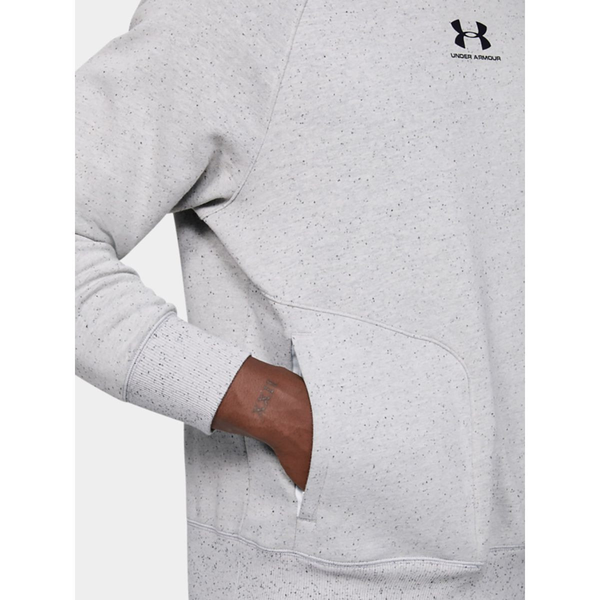 Under Armour Speckled Fleece Raglan Sleeves Sweatshirt-men-winterwear-hoodiesandsweatshirts-image-4