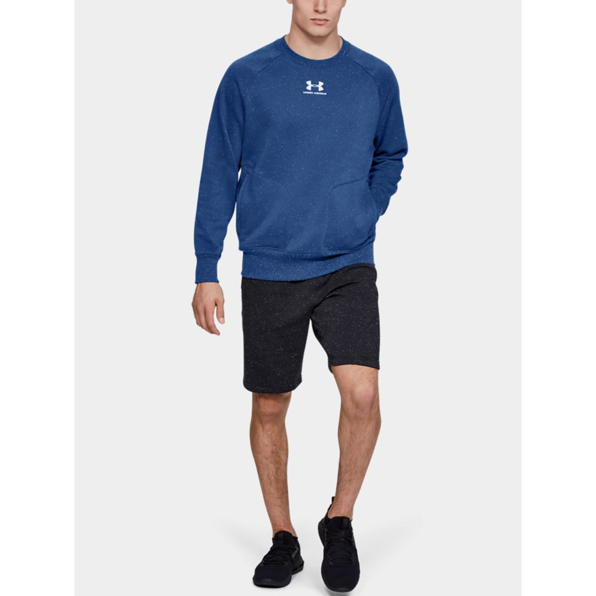 سويت شيرت مزين بشعار الماركة من أندر آرمور-men-winterwear-hoodiesandsweatshirts-image-2