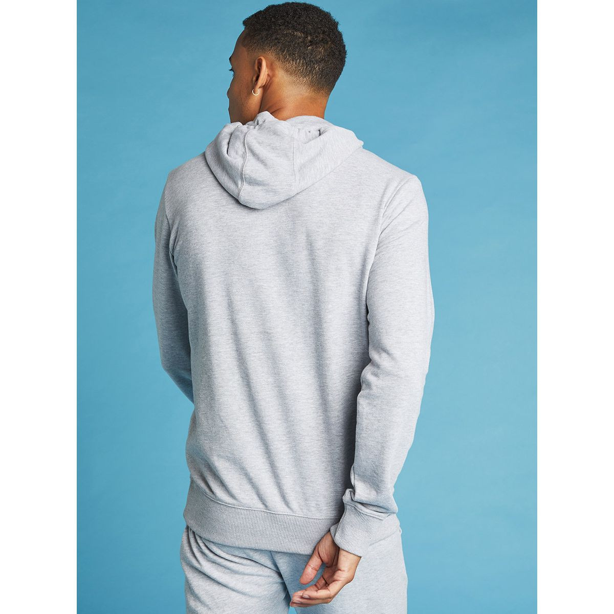 Umbro Logo Printed Cuffed Hoodie with Slip Pocket-men-winterwear-hoodiesandsweatshirts-image-5
