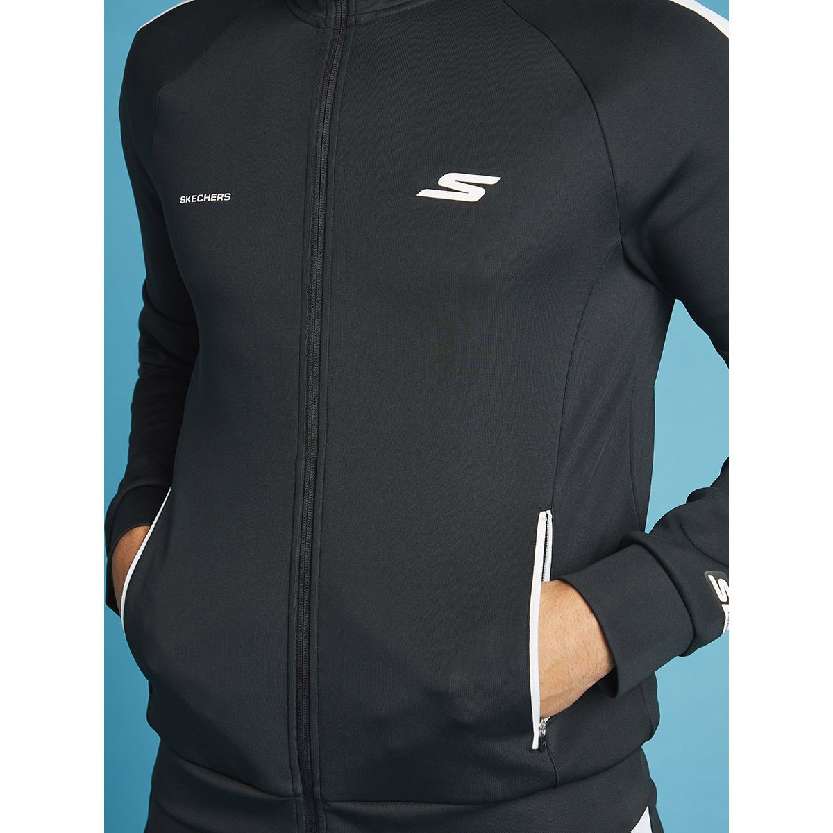 جاكيت كاجوال باكمام طويلة  من سكيتشرز-men-clothing-sportswearandactivewear-hoodiesandsweatshirts-image-4