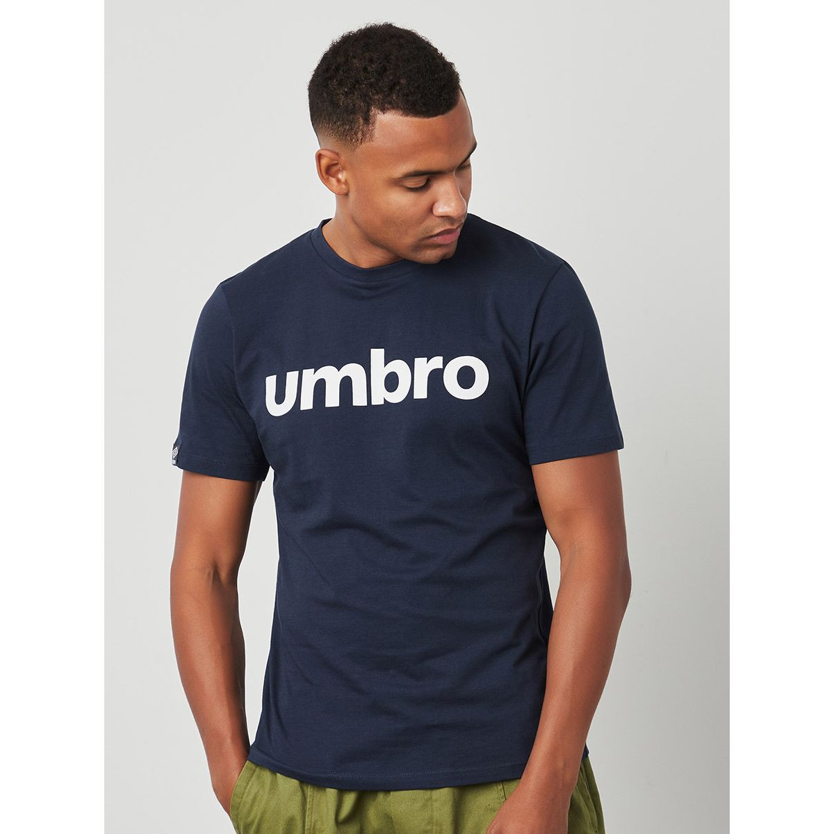 Umbro Linear Logo Graphic Printed Slim Fit T-shirt-men-clothing-sportswearandactivewear-tshirtsandpolos-image-1
