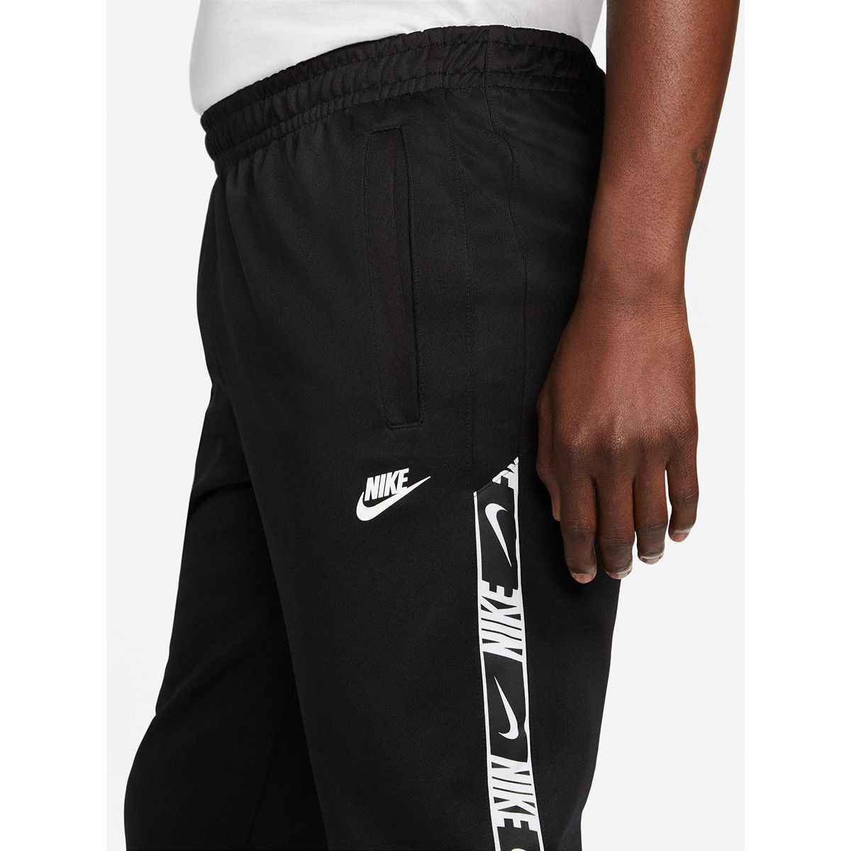 Nike black repeat joggers sale