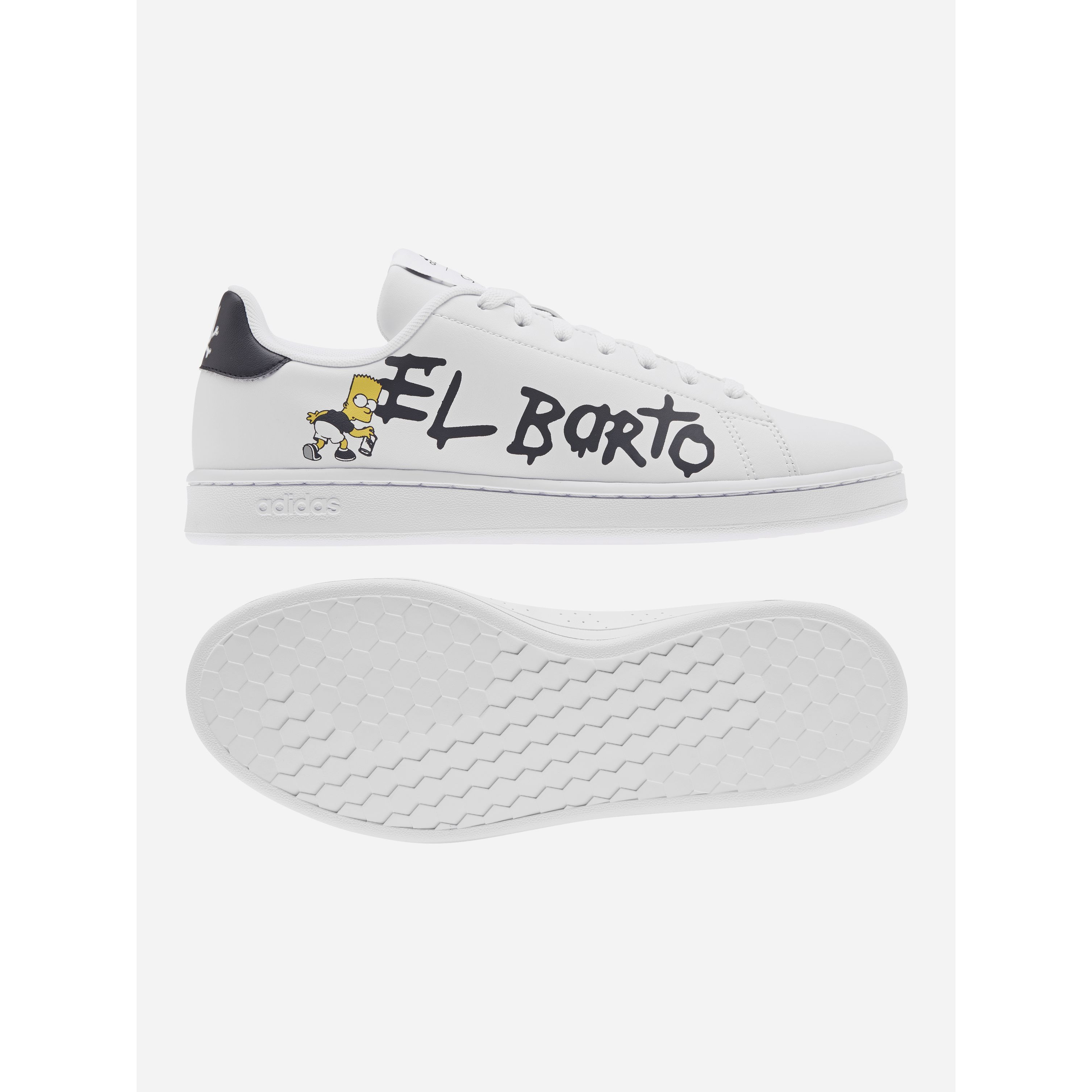 Adidas Advantage The Simpson Print Sneakers-sports-men-shoes-image-7