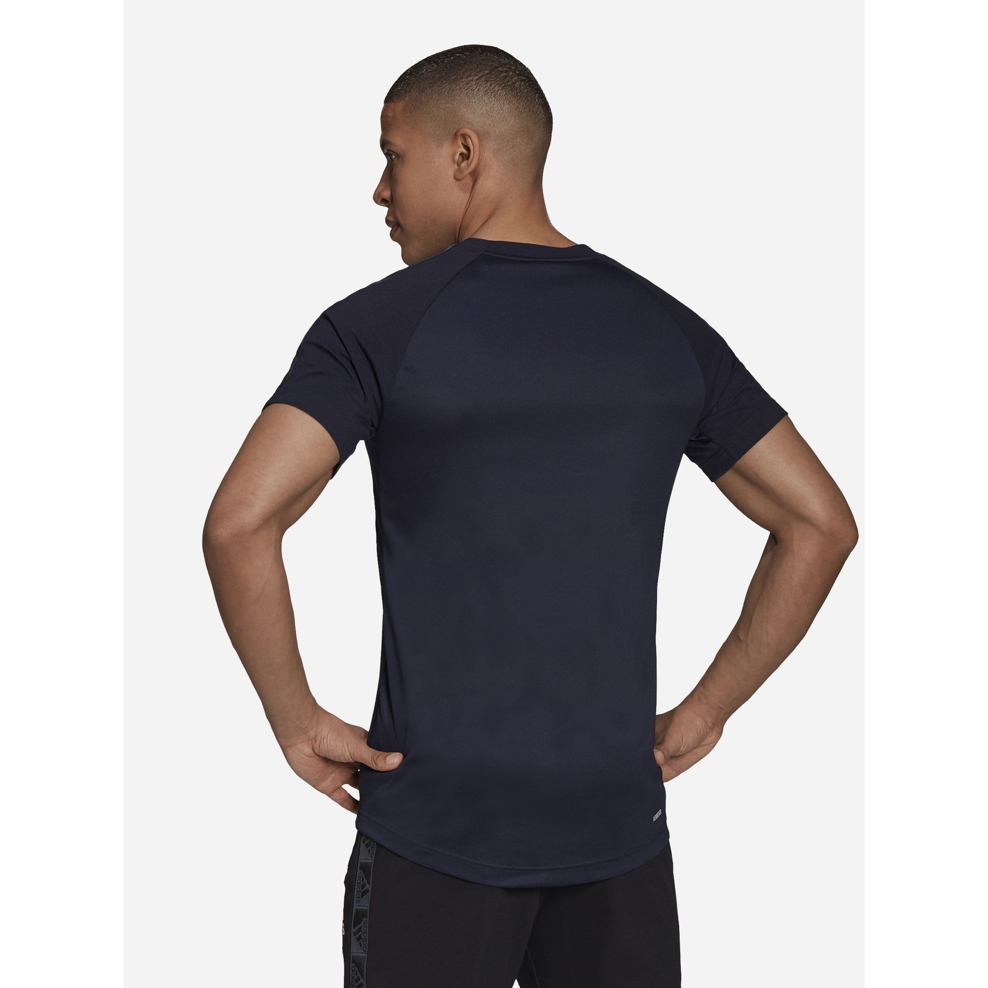 Adidas Shoulder Tape Detail Slim Fit Activewear T-shirt-men-clothing-sportswearandactivewear-tshirtsandpolos-image-3