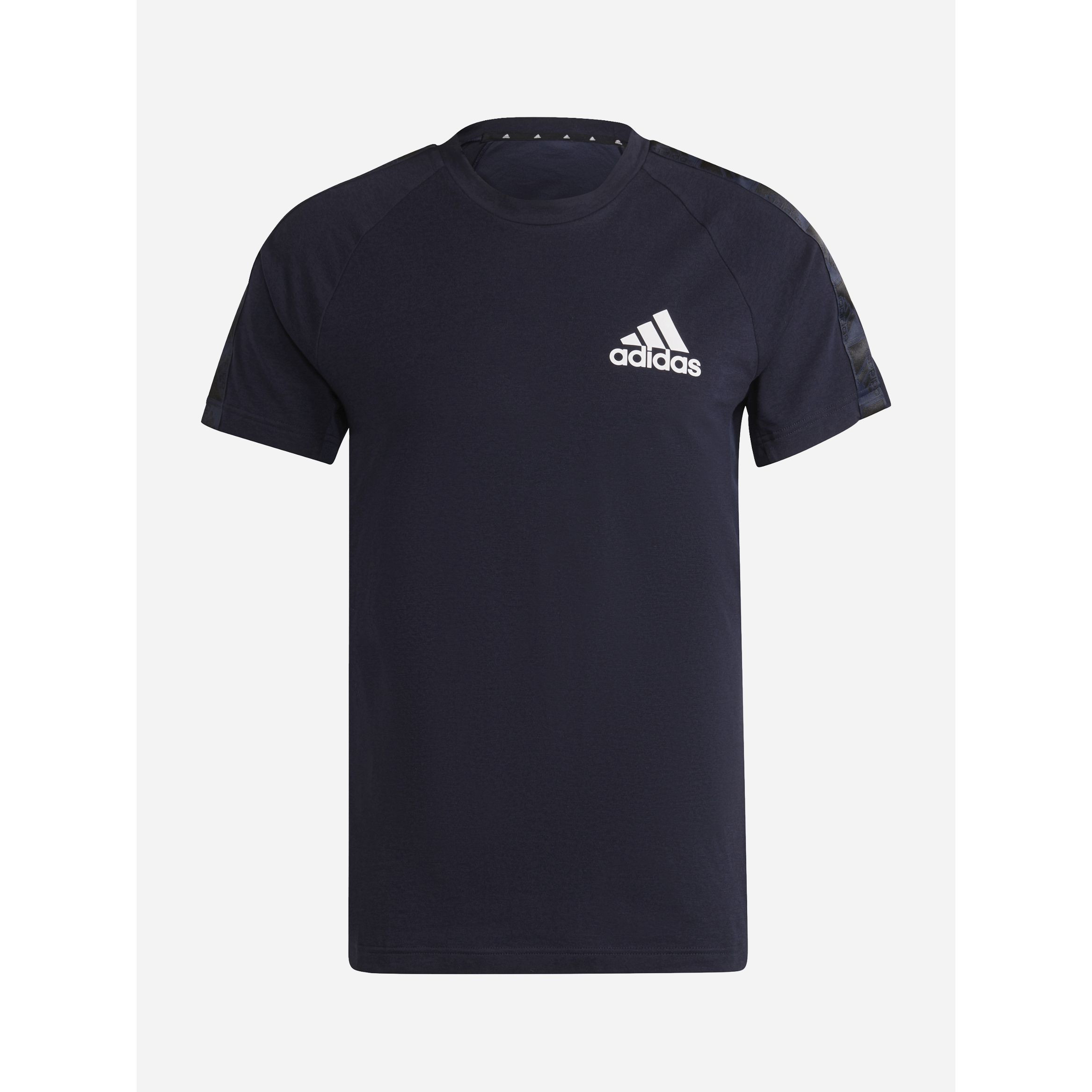 Adidas Shoulder Tape Detail Slim Fit Activewear T-shirt-men-clothing-sportswearandactivewear-tshirtsandpolos-image-7