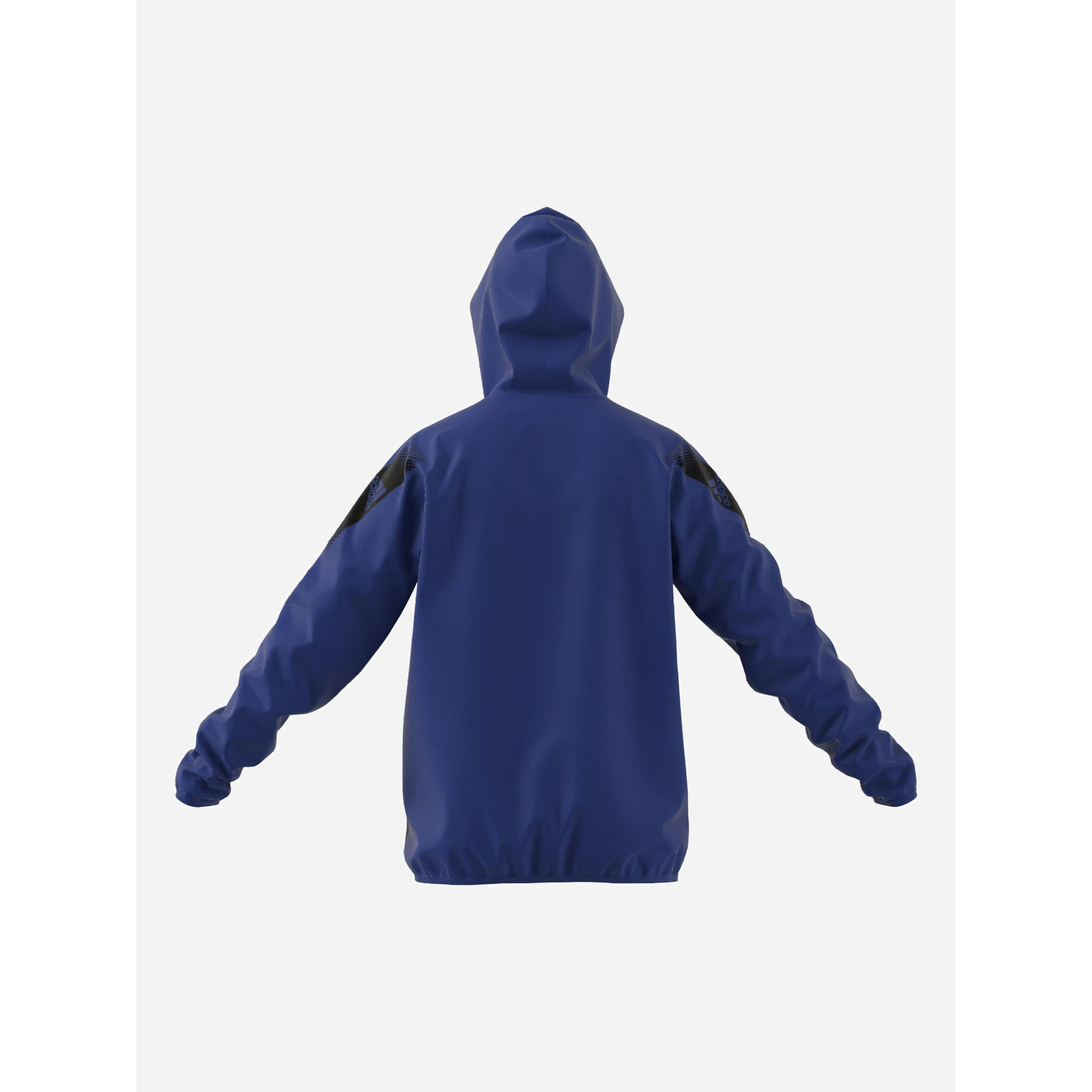 Adidas Full Zip Long Sleeves Hooded Windbreaker-men-clothing-jacketsandblazers-jackets-image-3
