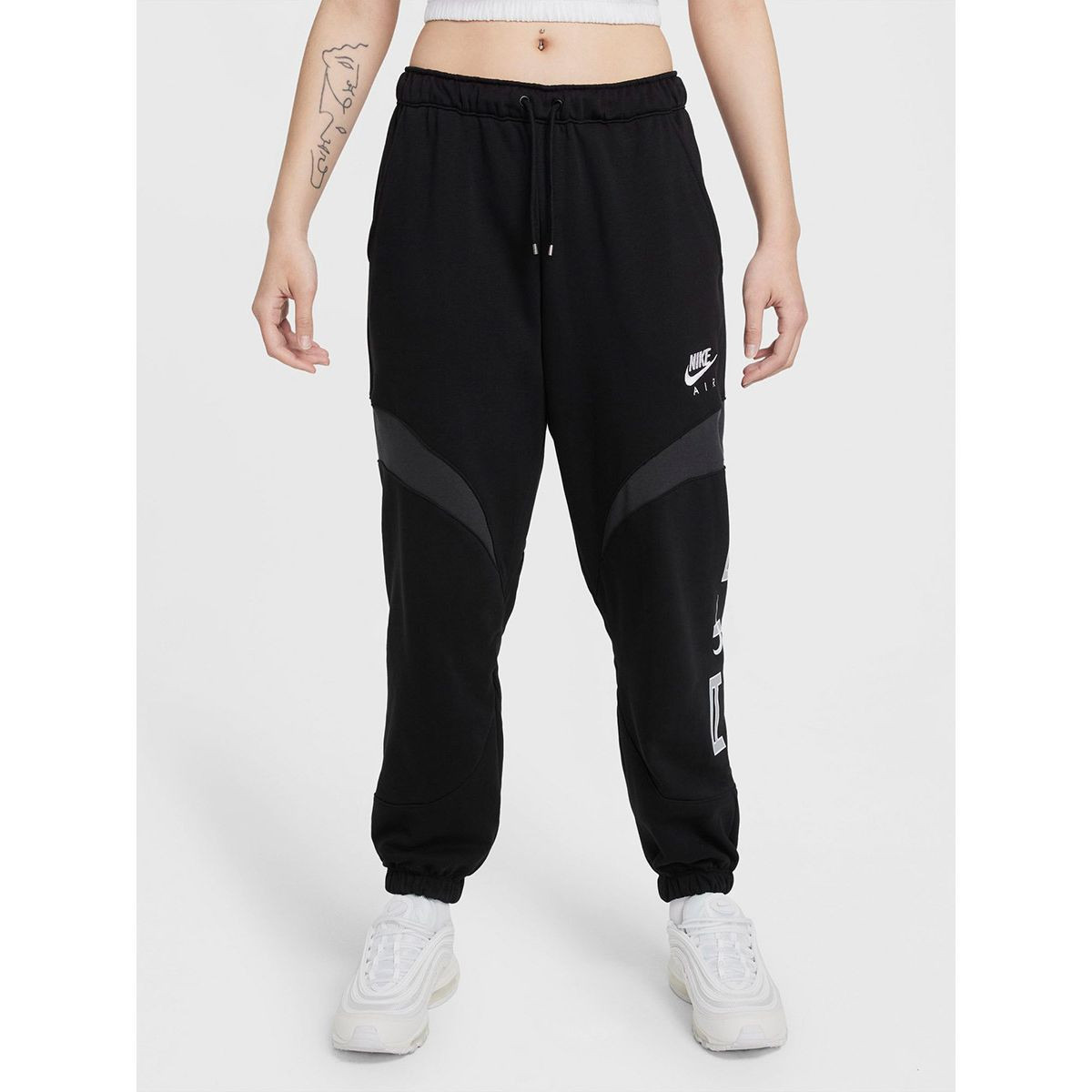 جوغر رياضي بقصة مريحة-women-clothing-bottoms-joggers-image-1