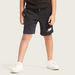 PUMA Solid Shorts with Drawstring Closure and Pockets-Bottoms-thumbnail-2