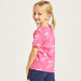 PUMA All-Over Print T-shirt with Round Neck and Short Sleeves-Tops-thumbnail-3