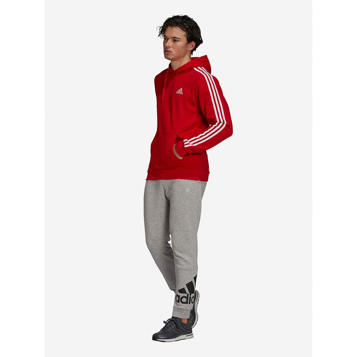 Adidas Side Striped Sleeves Fitted Hoodie-men-winterwear-hoodiesandsweatshirts-image-3