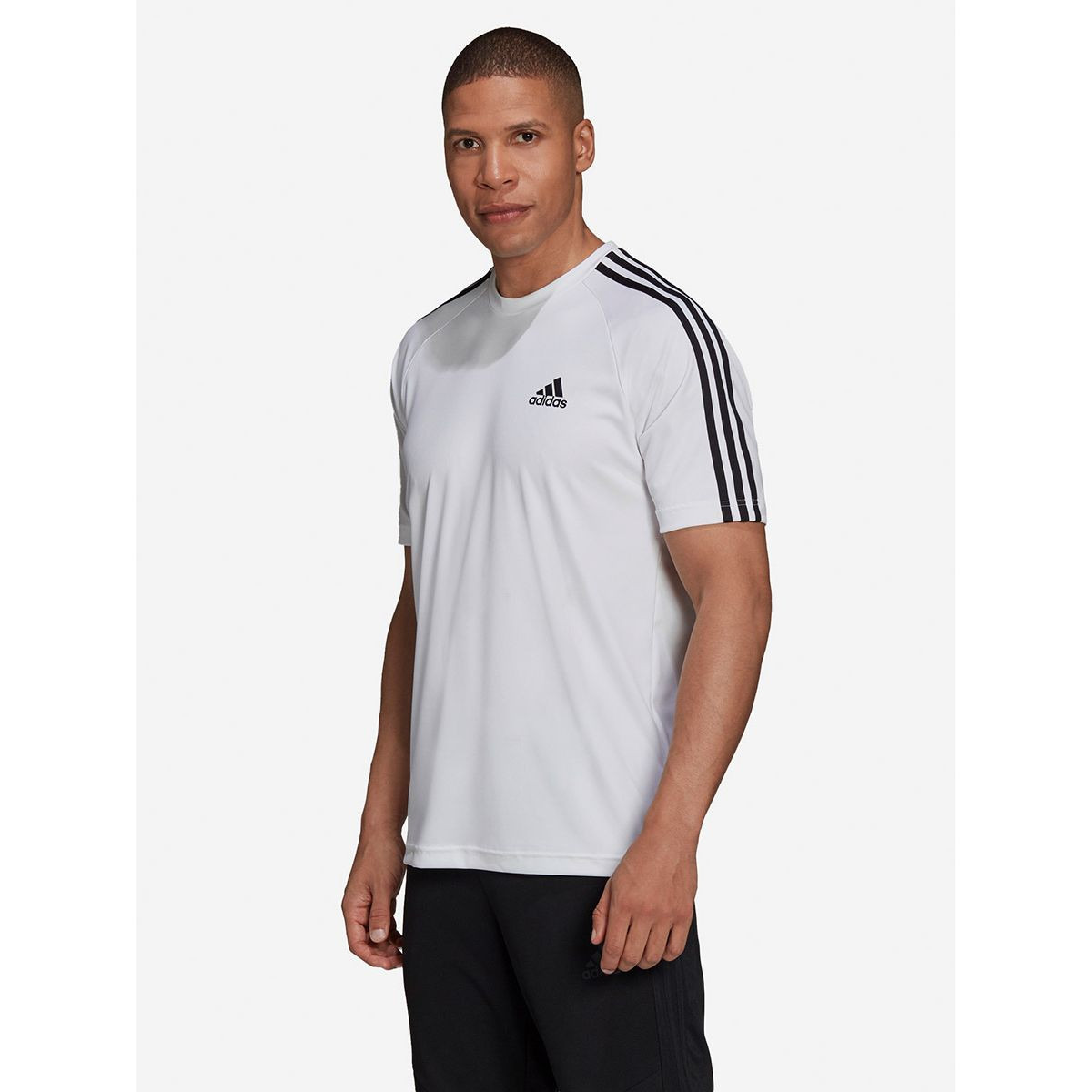 Contrast Side Sleeves Striped Sereno T-shirt-men-clothing-sportswearandactivewear-tshirtsandpolos-image-1