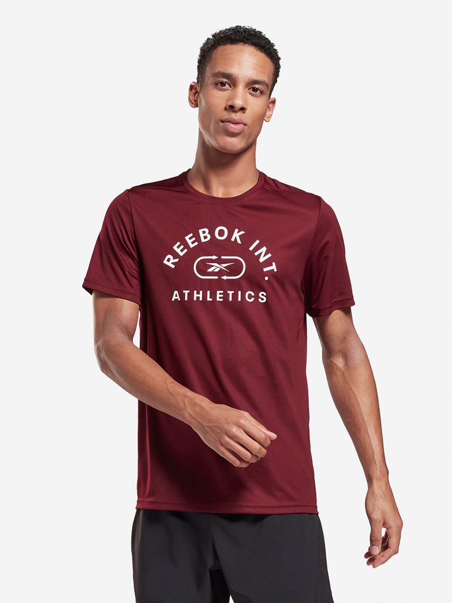 Reebok Wordmark Graphic Print Short Sleeves Regular T-shirt-men-clothing-sportswearandactivewear-tshirtsandpolos-image-2