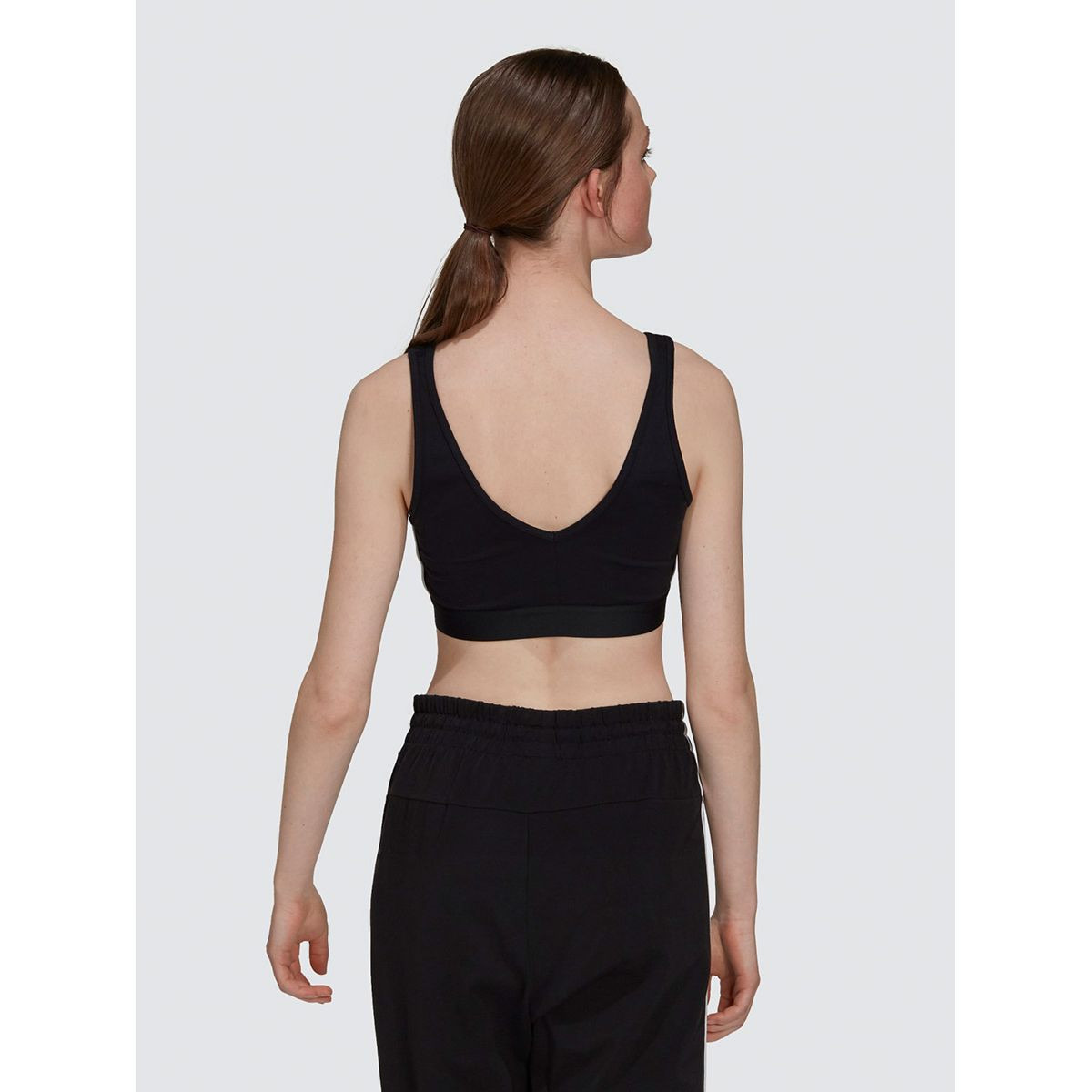 Adidas Essentials 3-Stripes Crop Top with Removable Pads-sports-women-clothing-tshirtsandvests-image-2