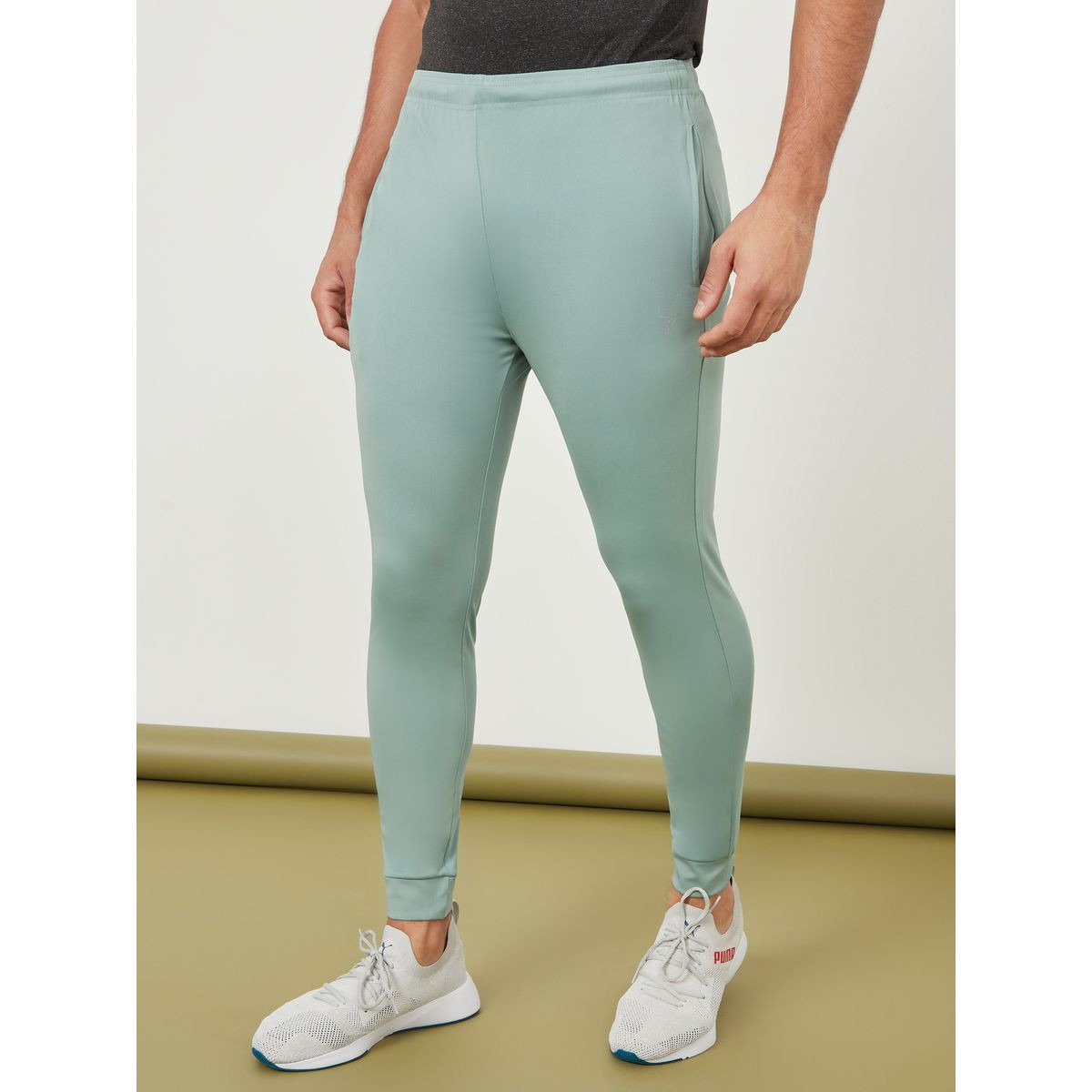 Styli Elastic Waistband Active Knit Jogger-sports-men-clothing-bottoms-image-1