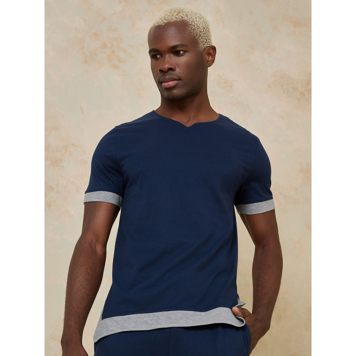 طقم بيجاما من ( تيشيرت + بنطال )-men-clothing-nightwear-sets-image-3