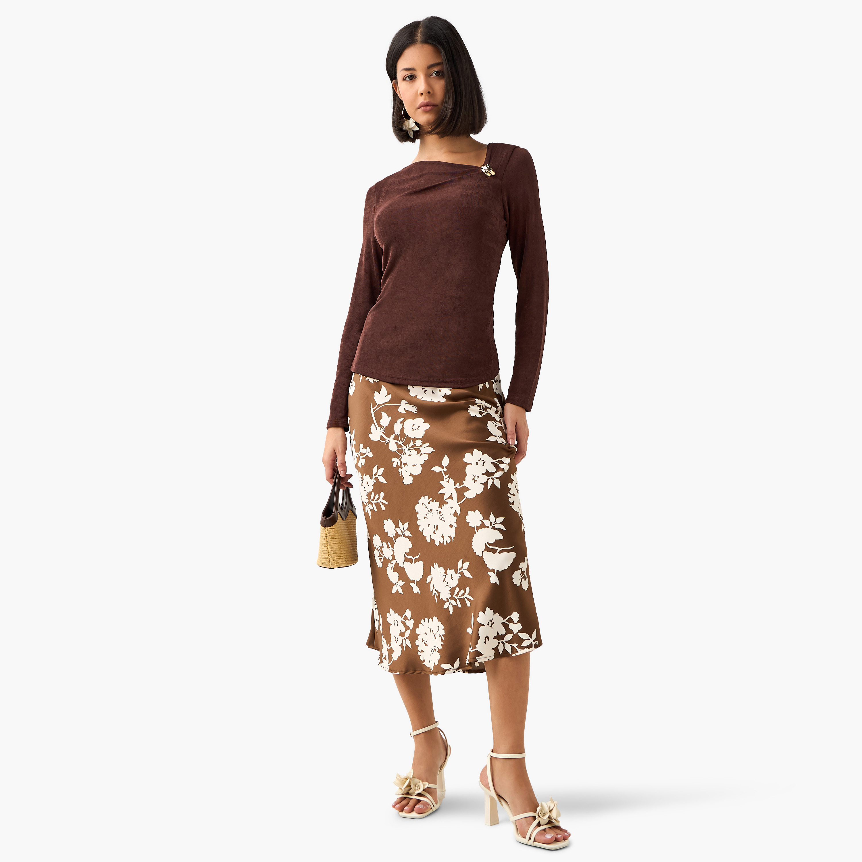 Slinky Knit Top with Metallic Trim-women-clothing-shirtsandblouses-blouses-image-3