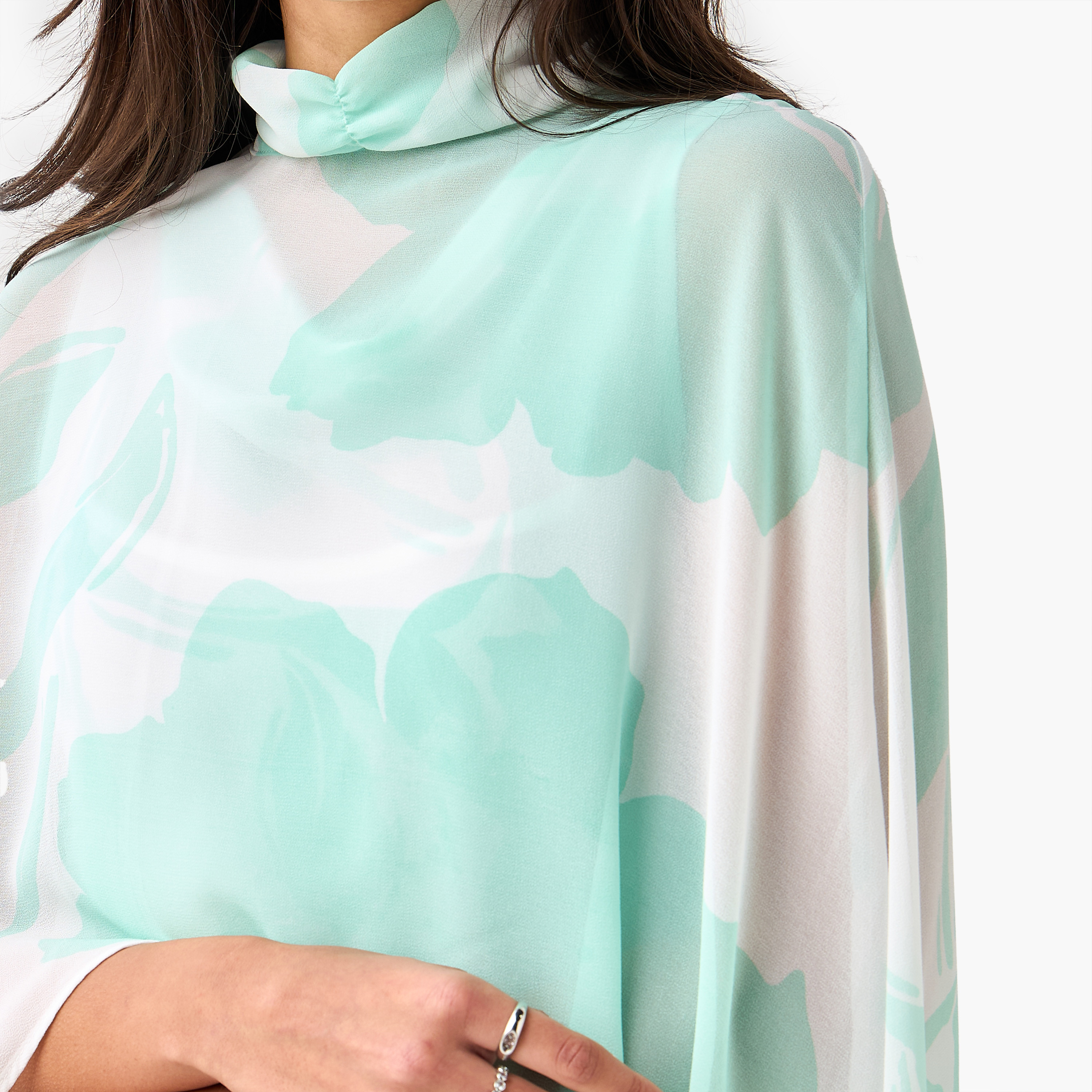 فستان ماكسي بطبقات وسترة كاب-women-clothing-dresses-image-2