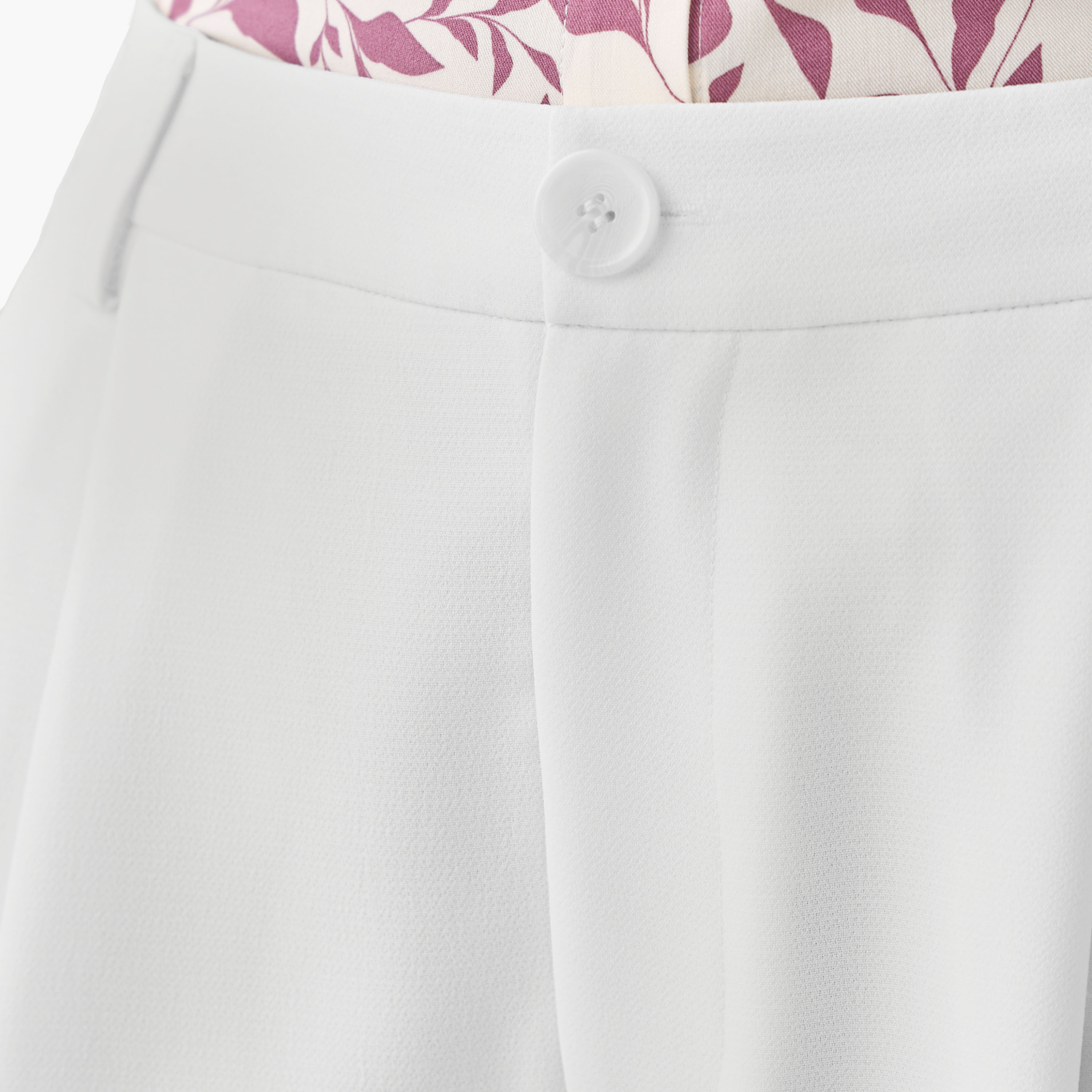 Flared Pants with Pleated Design-women-clothing-bottoms-trousers-image-5