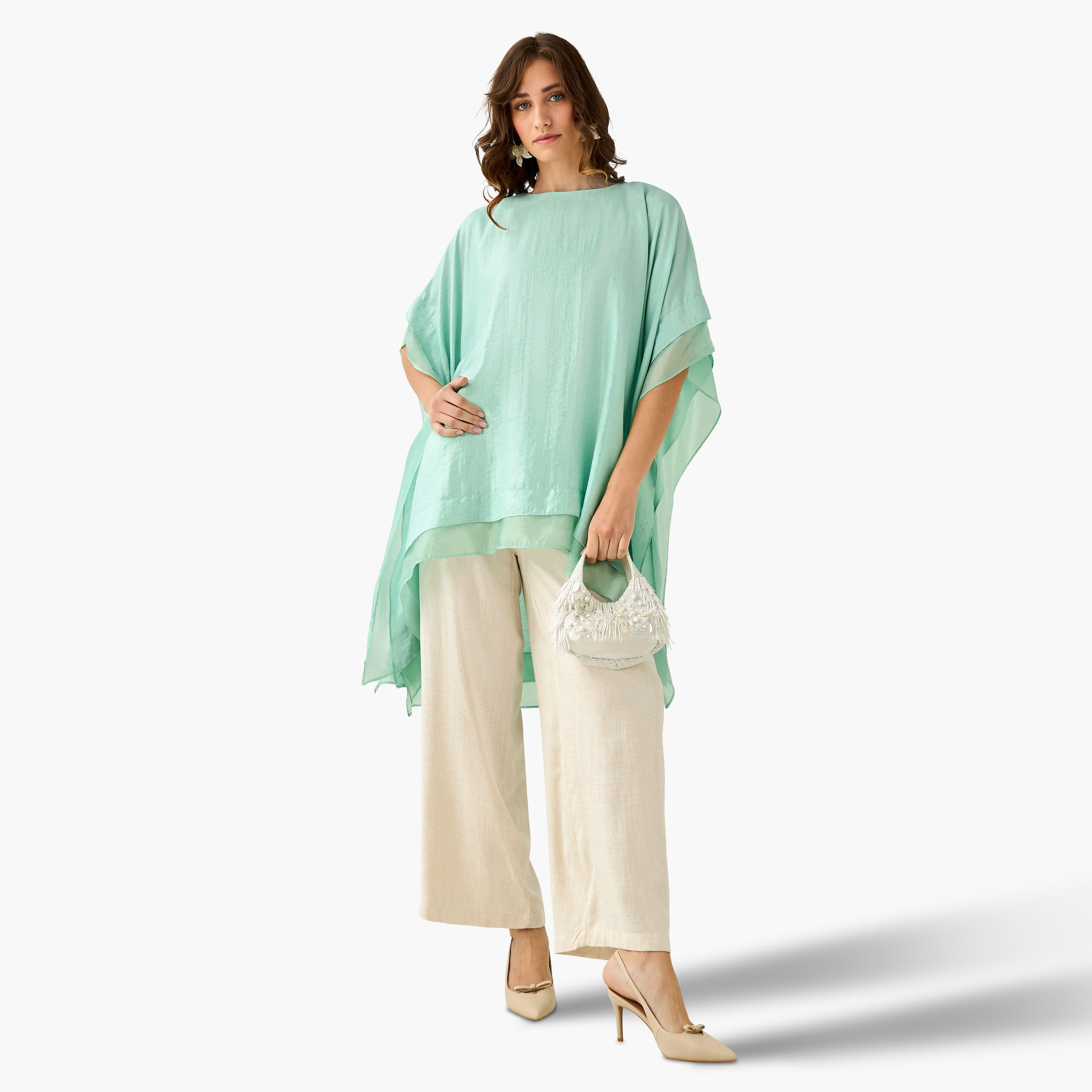 Crepe Kaftan Top-women-clothing-coordsets-image-2