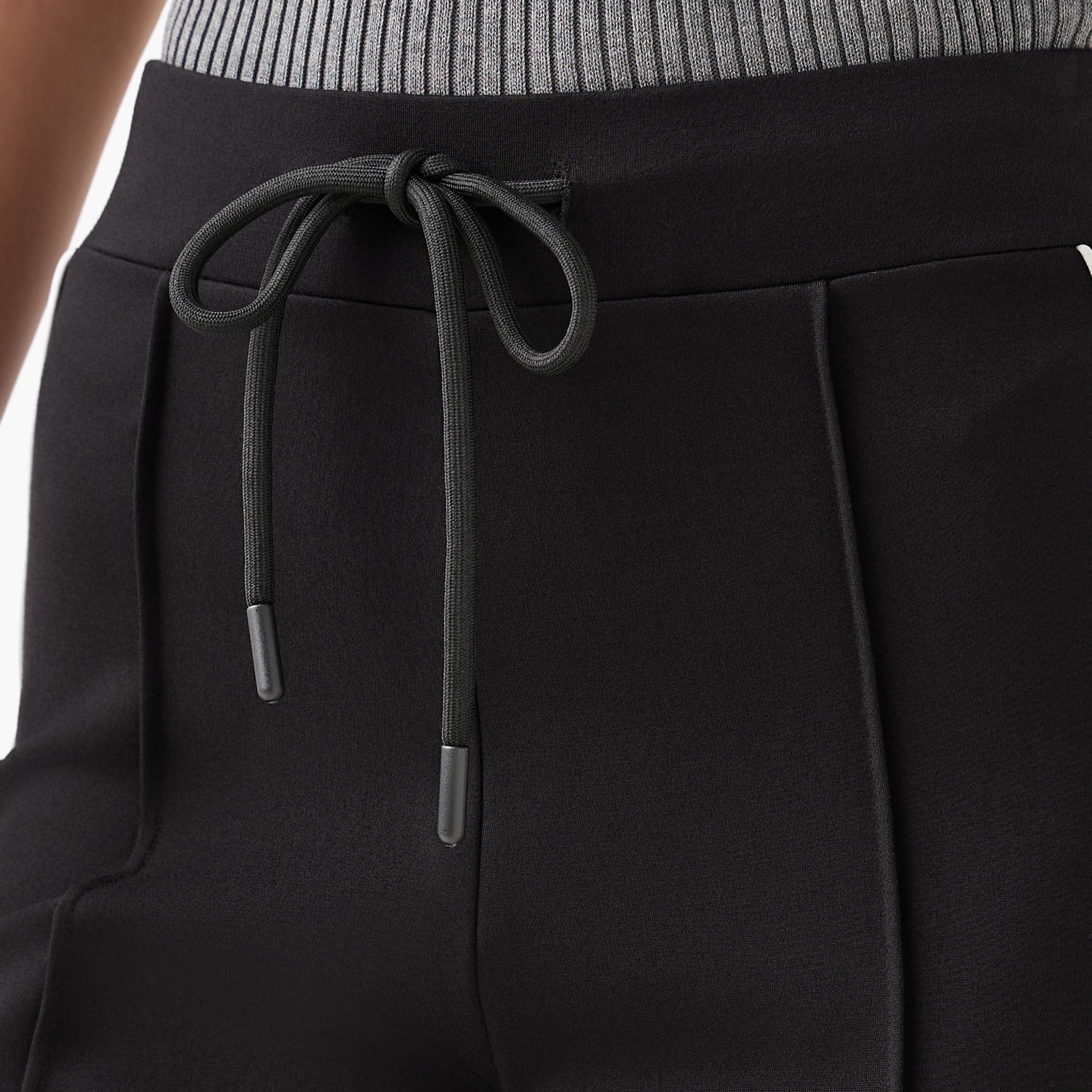 Ponte Straight Leg Trousers with Side Tape-women-clothing-bottoms-trousers-image-4