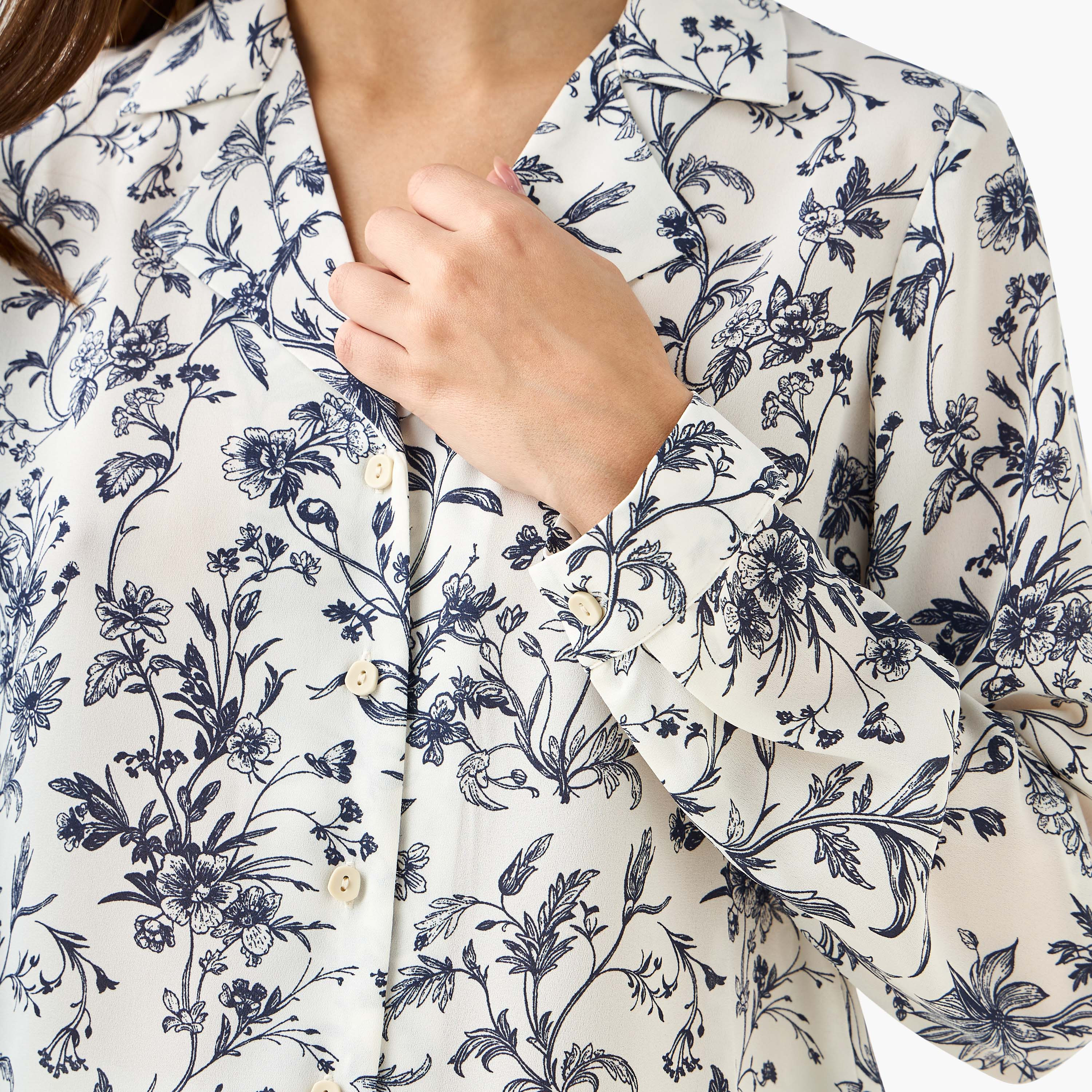 Shirt with Notch Collar-women-clothing-shirtsandblouses-shirts-image-4