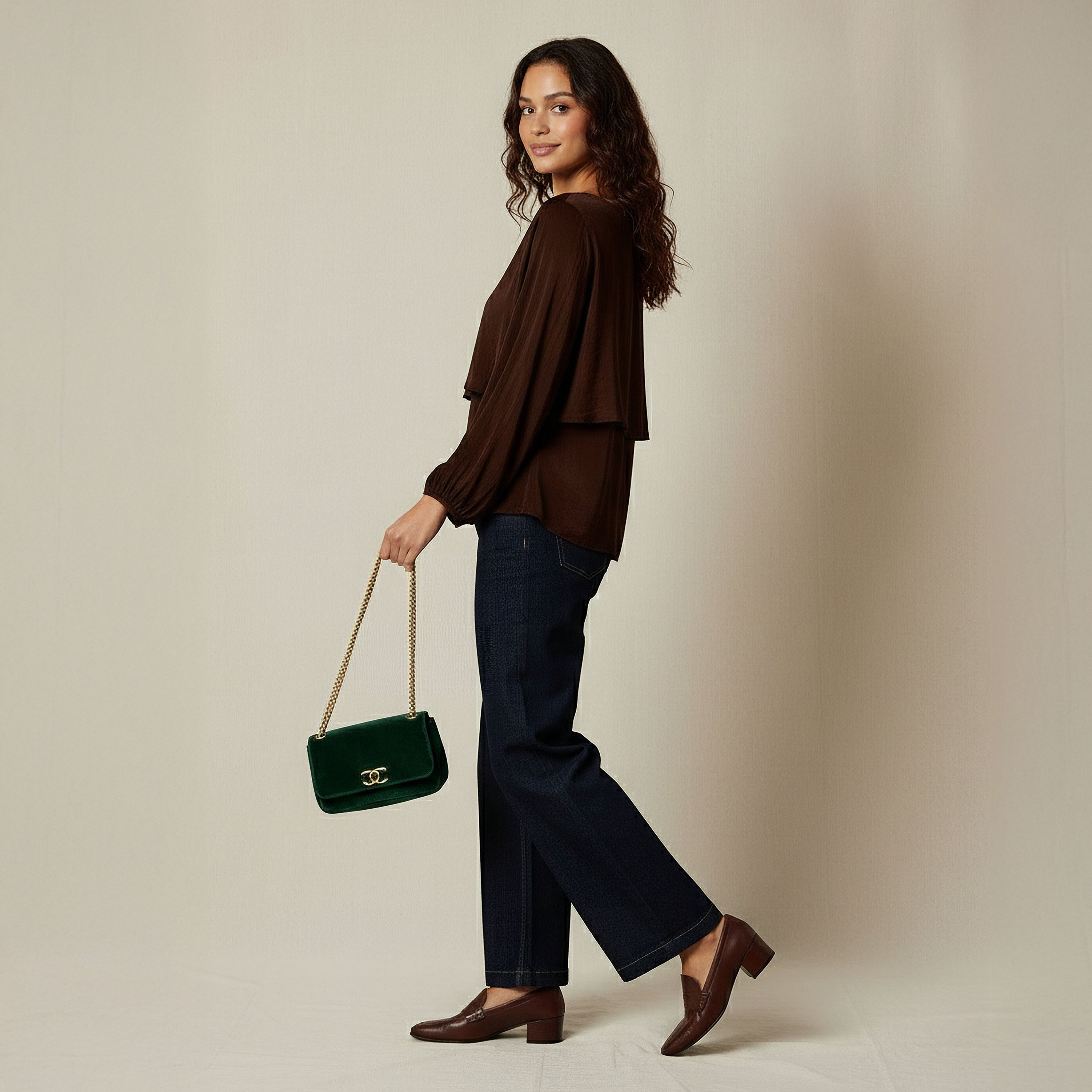Regular Fit Layered Top with Boat Neck-women-clothing-shirtsandblouses-blouses-image-4