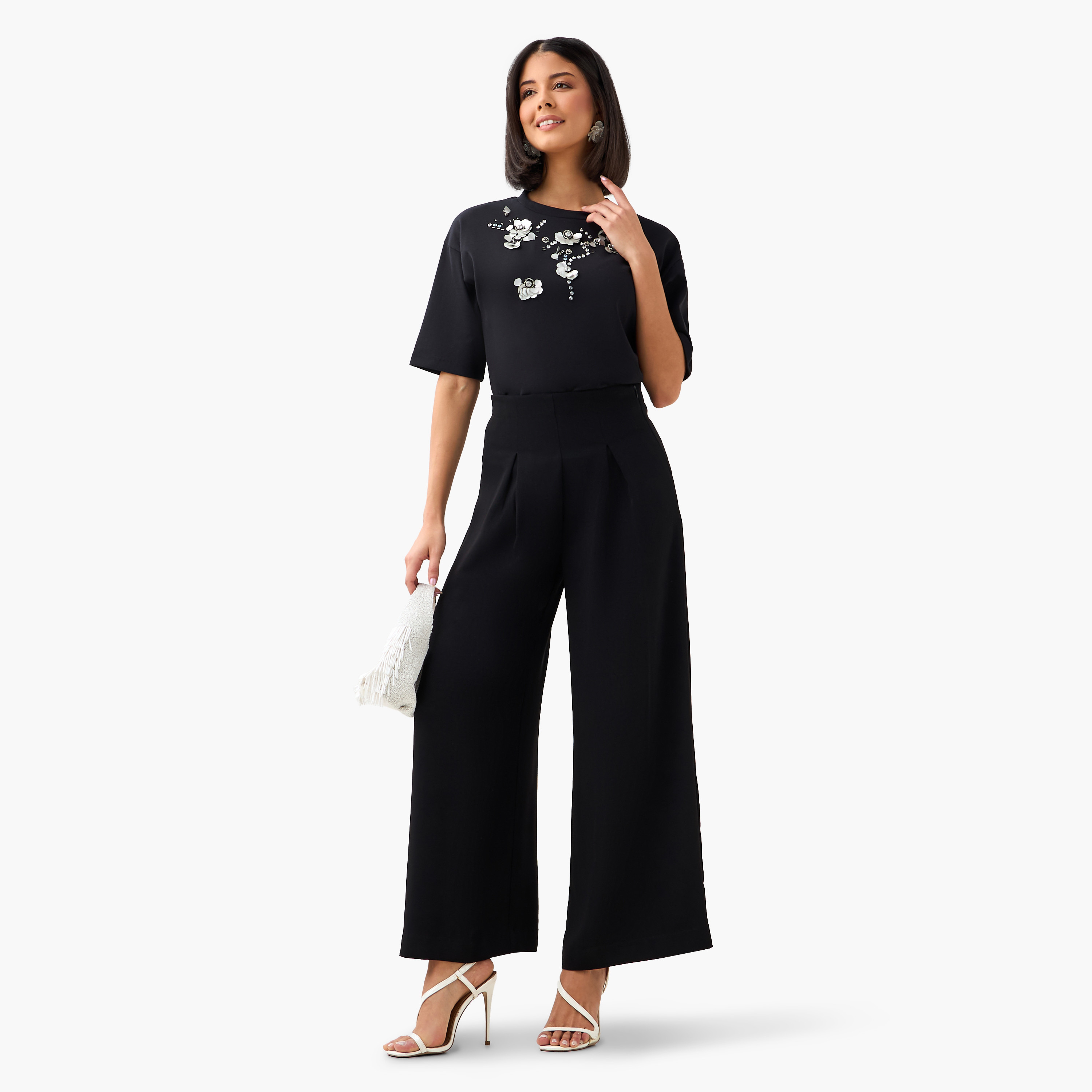 تيشيرت مزين بقصّة عادية-women-clothing-tshirts-image-3