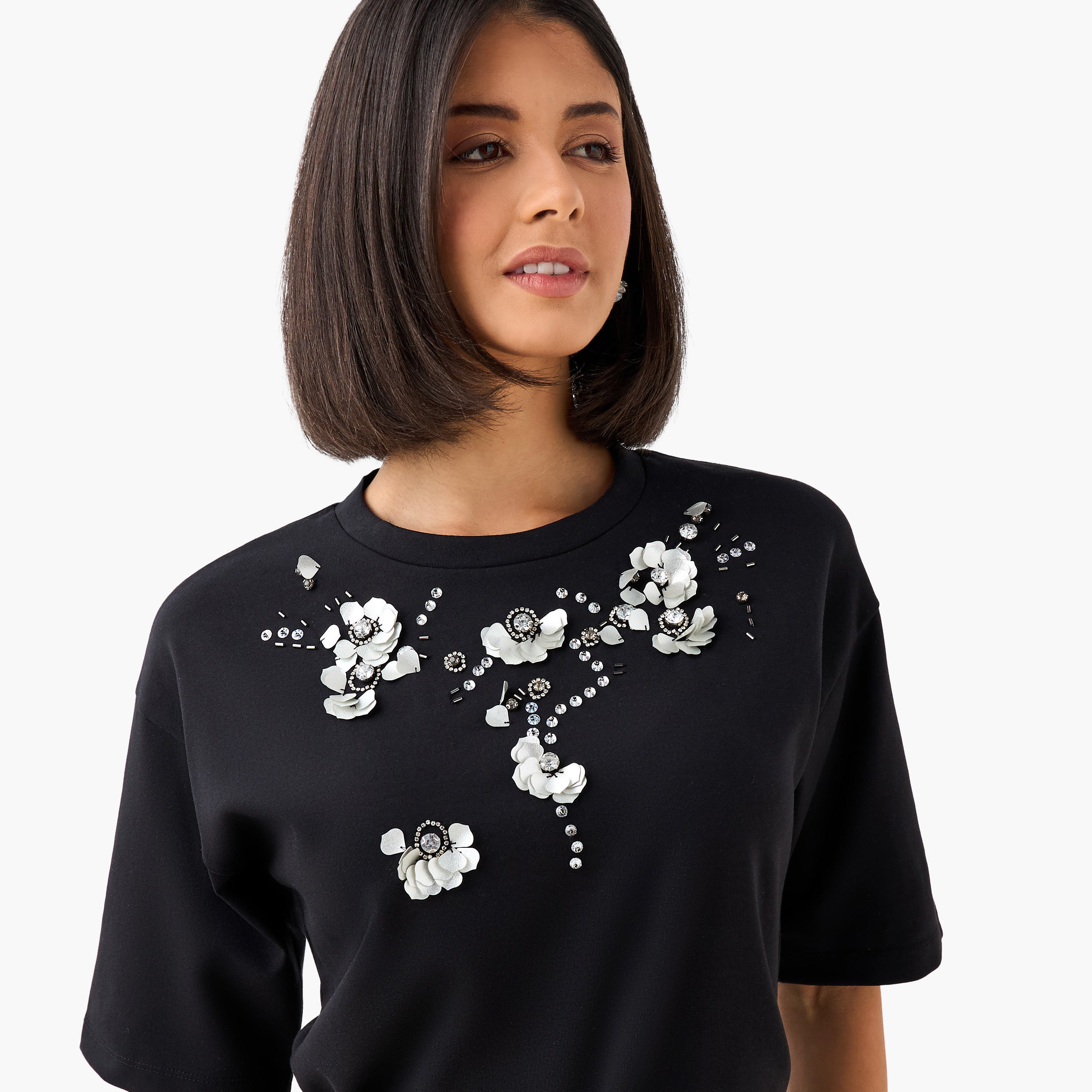تيشيرت مزين بقصّة عادية-women-clothing-tshirts-image-5