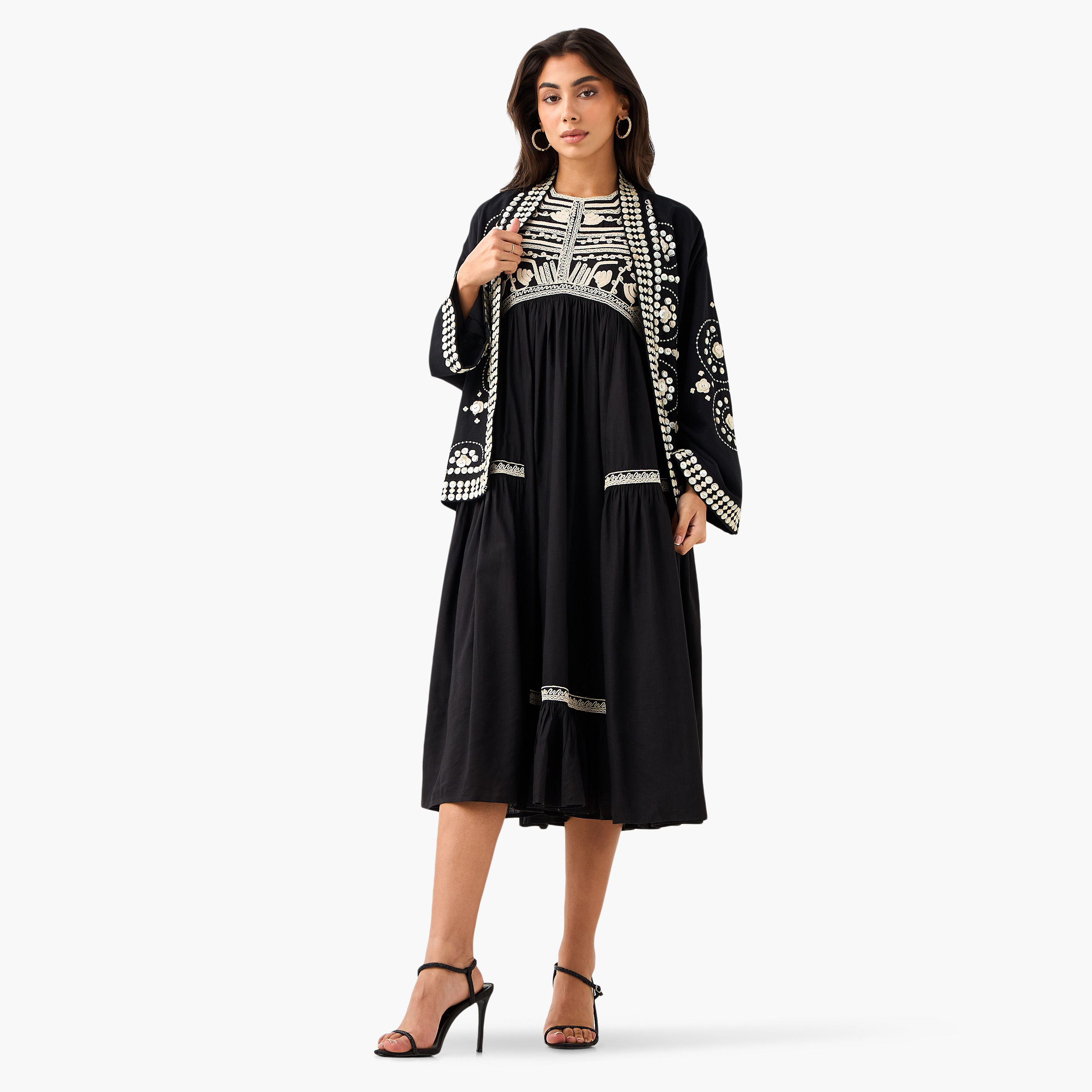Embroidered Open Front Shrug-women-clothing-shirtsandblouses-blouses-image-3