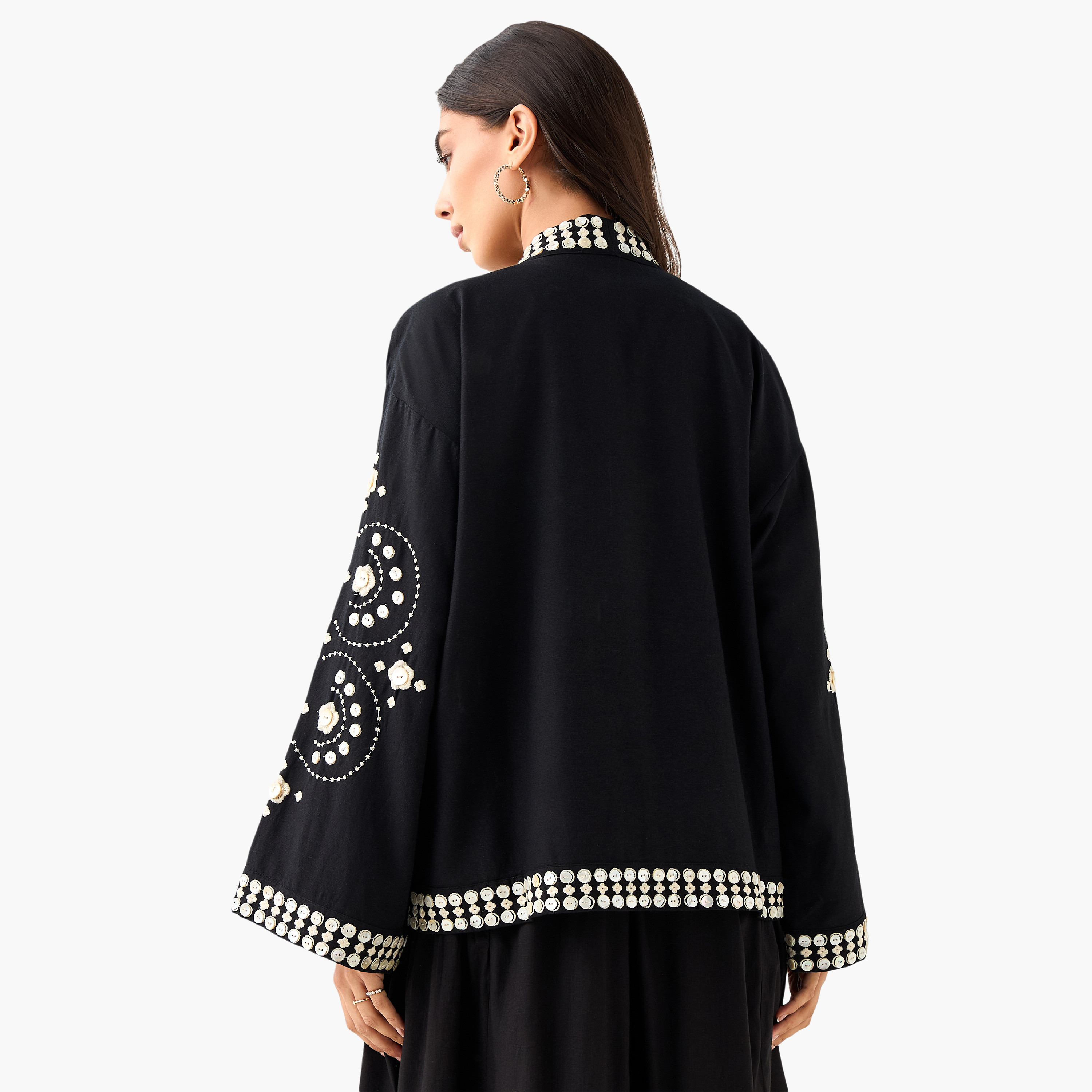Embroidered Open Front Shrug-women-clothing-shirtsandblouses-blouses-image-4