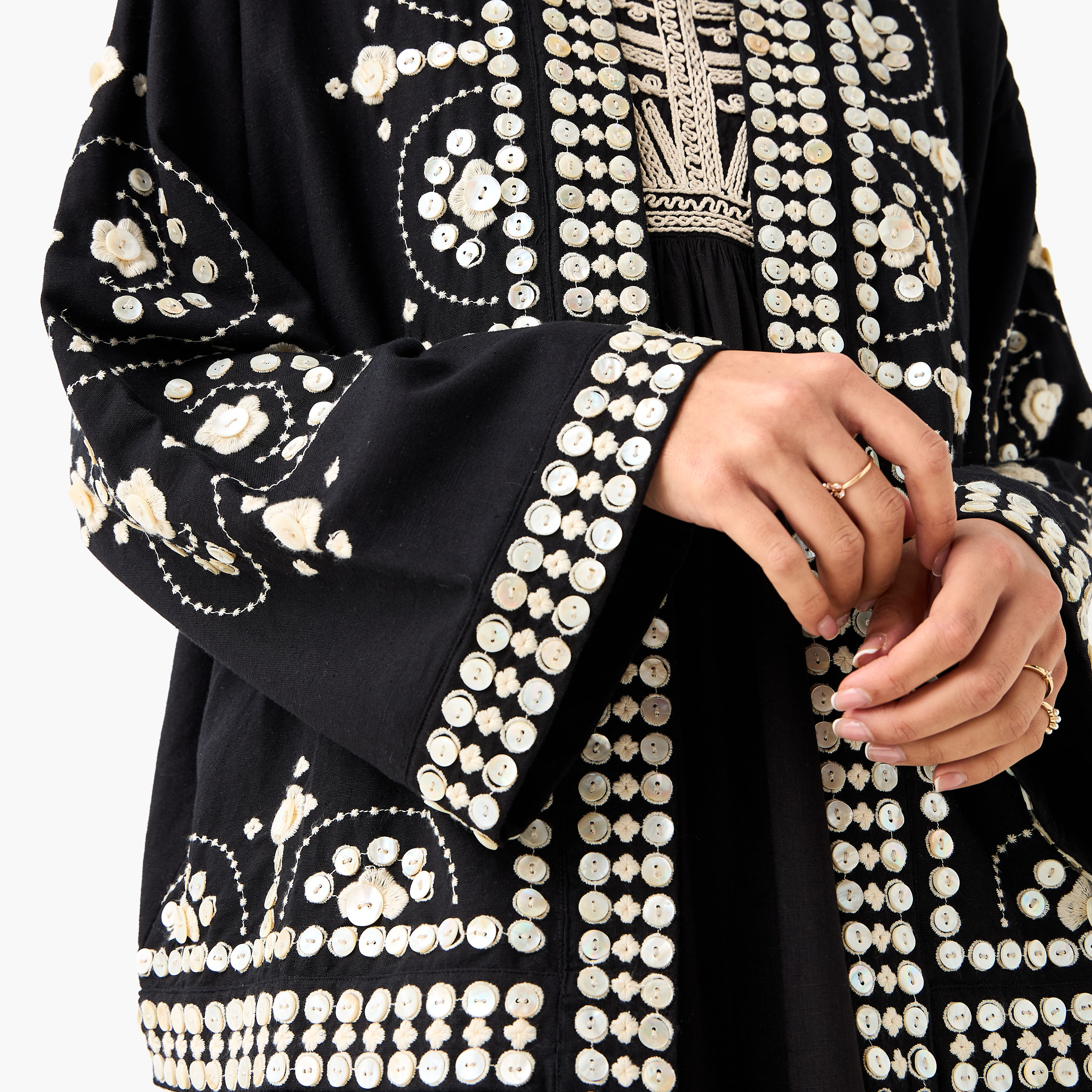 Embroidered Open Front Shrug-women-clothing-shirtsandblouses-blouses-image-5