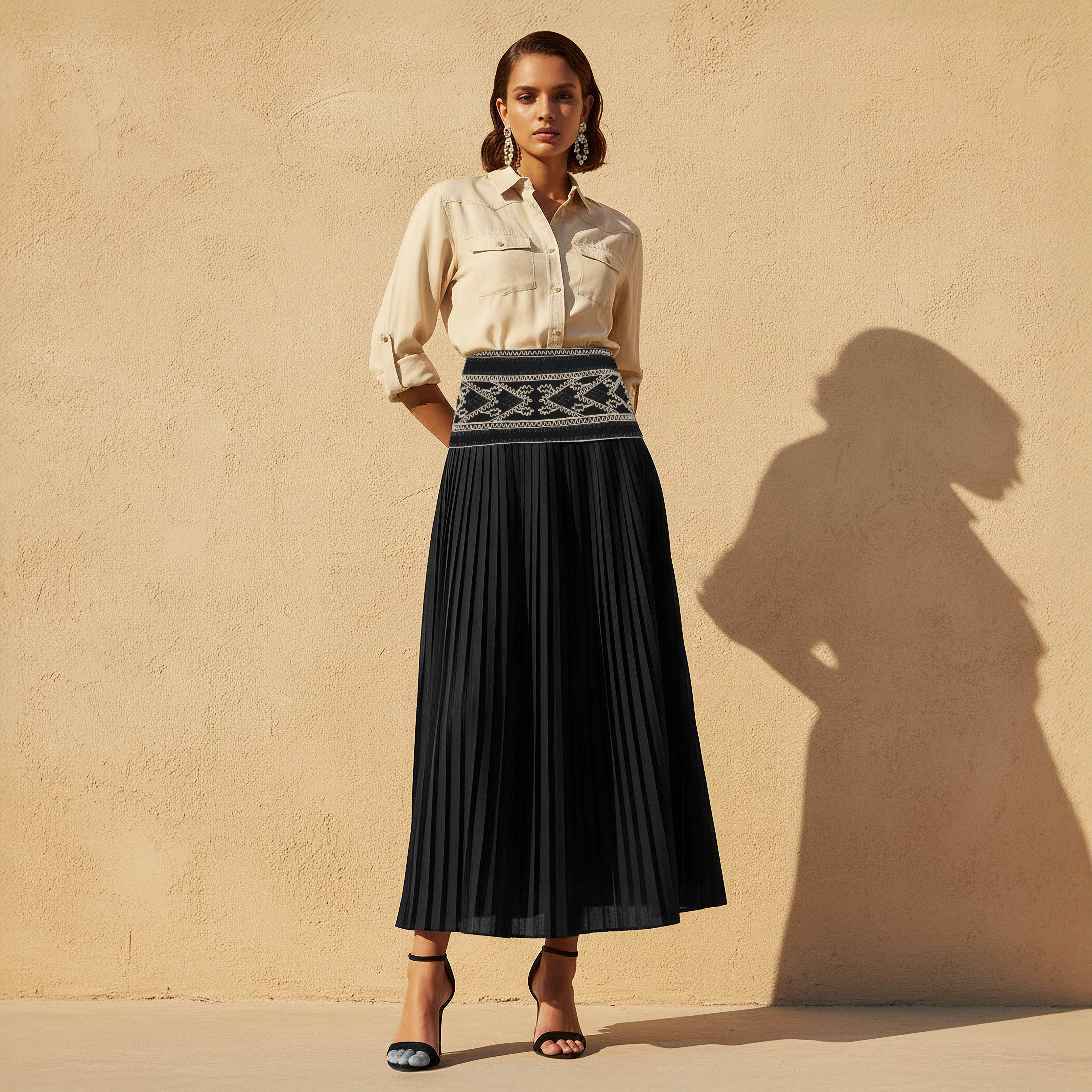 Midi A-line Pleated Skirt with Embroidered Detail-women-clothing-bottoms-skirts-image-3