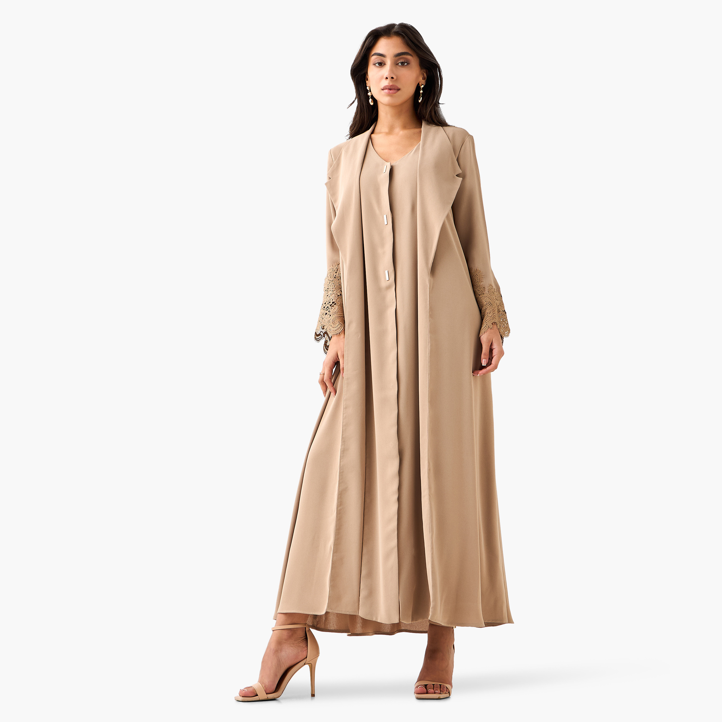 Maxi Dress with Cover-Up-women-clothing-dresses-image-3