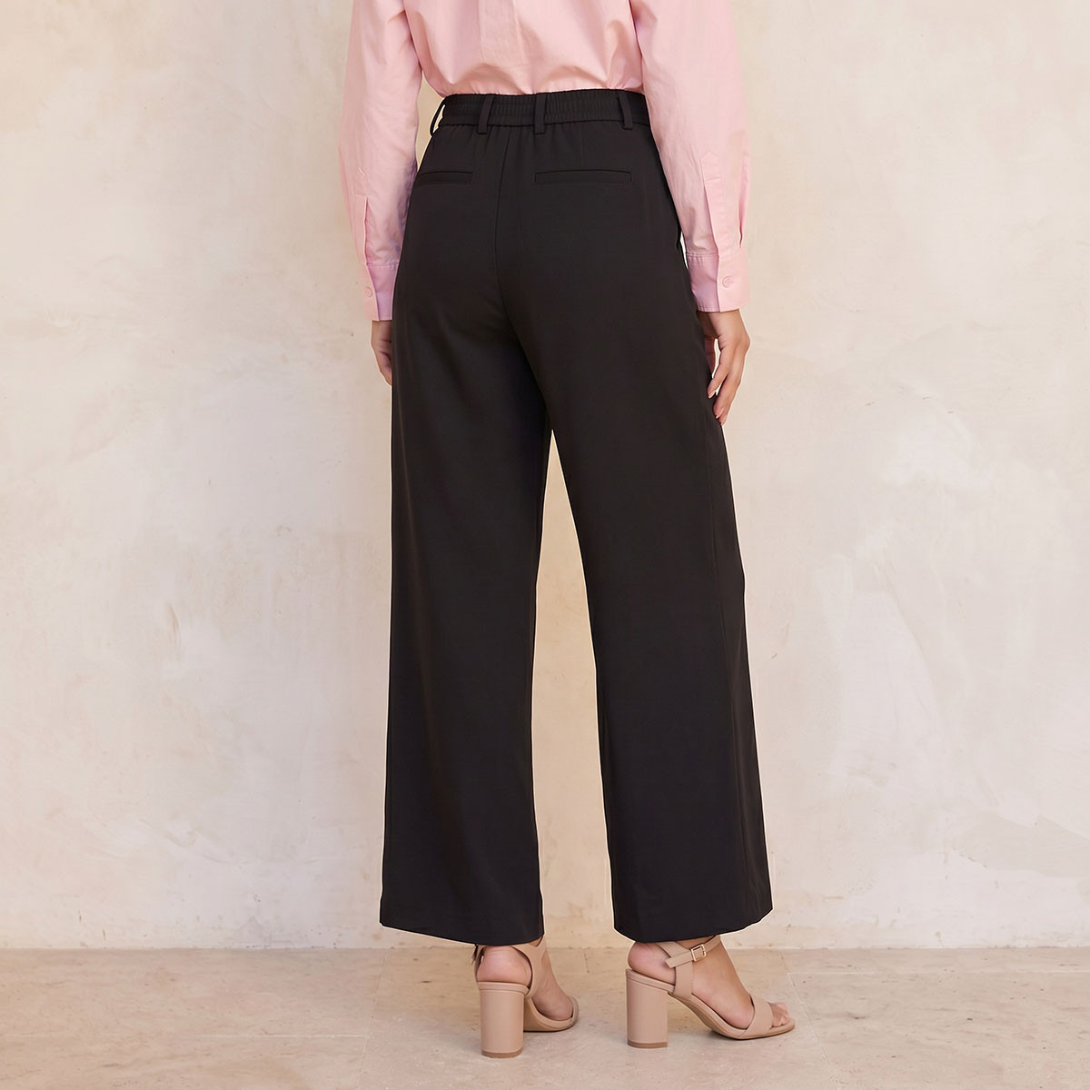 بنطلون بقصّة مستقيمة من سبلاش سمارت-women-clothing-trousers-image-4