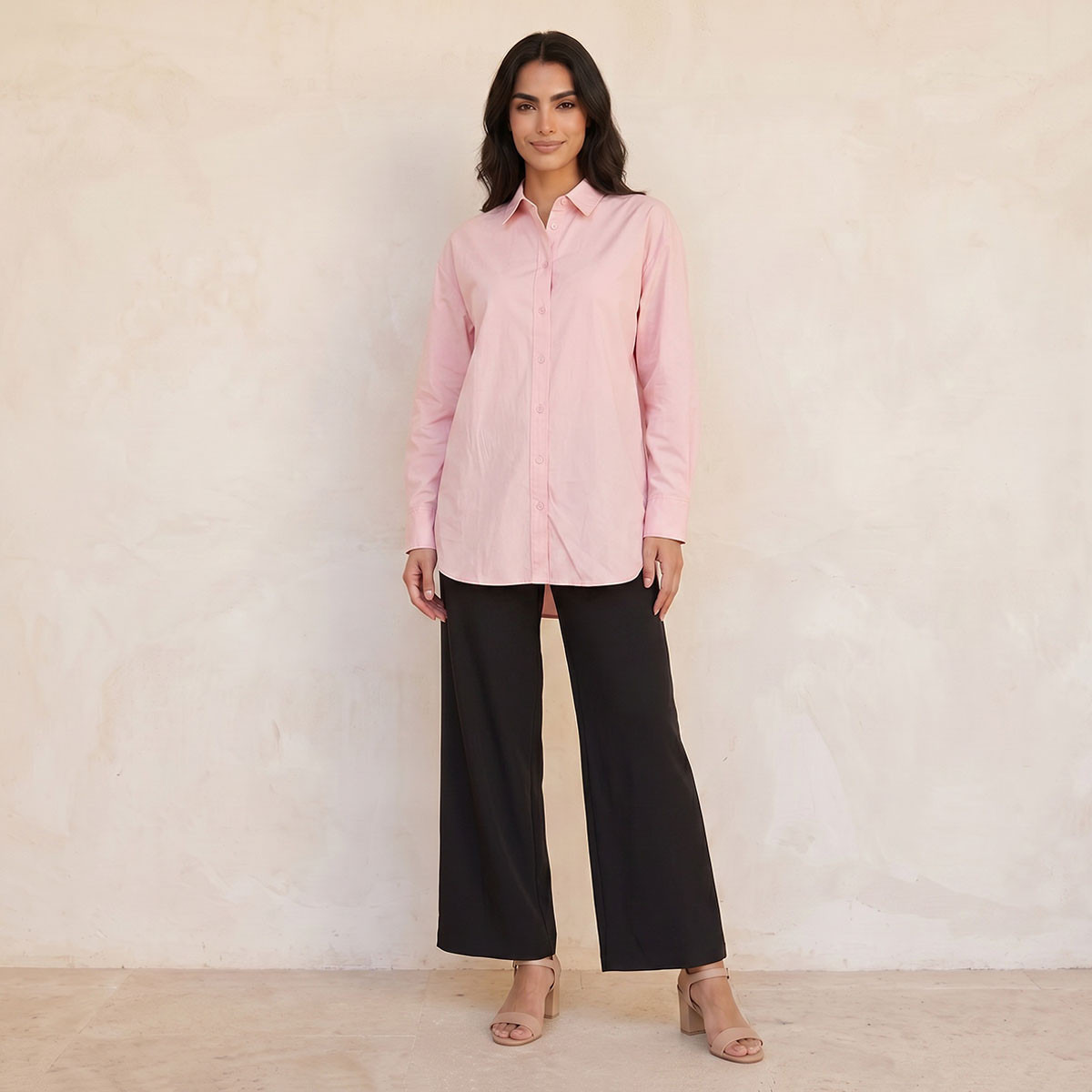 بنطلون بقصّة مستقيمة من سبلاش سمارت-women-clothing-trousers-image-5