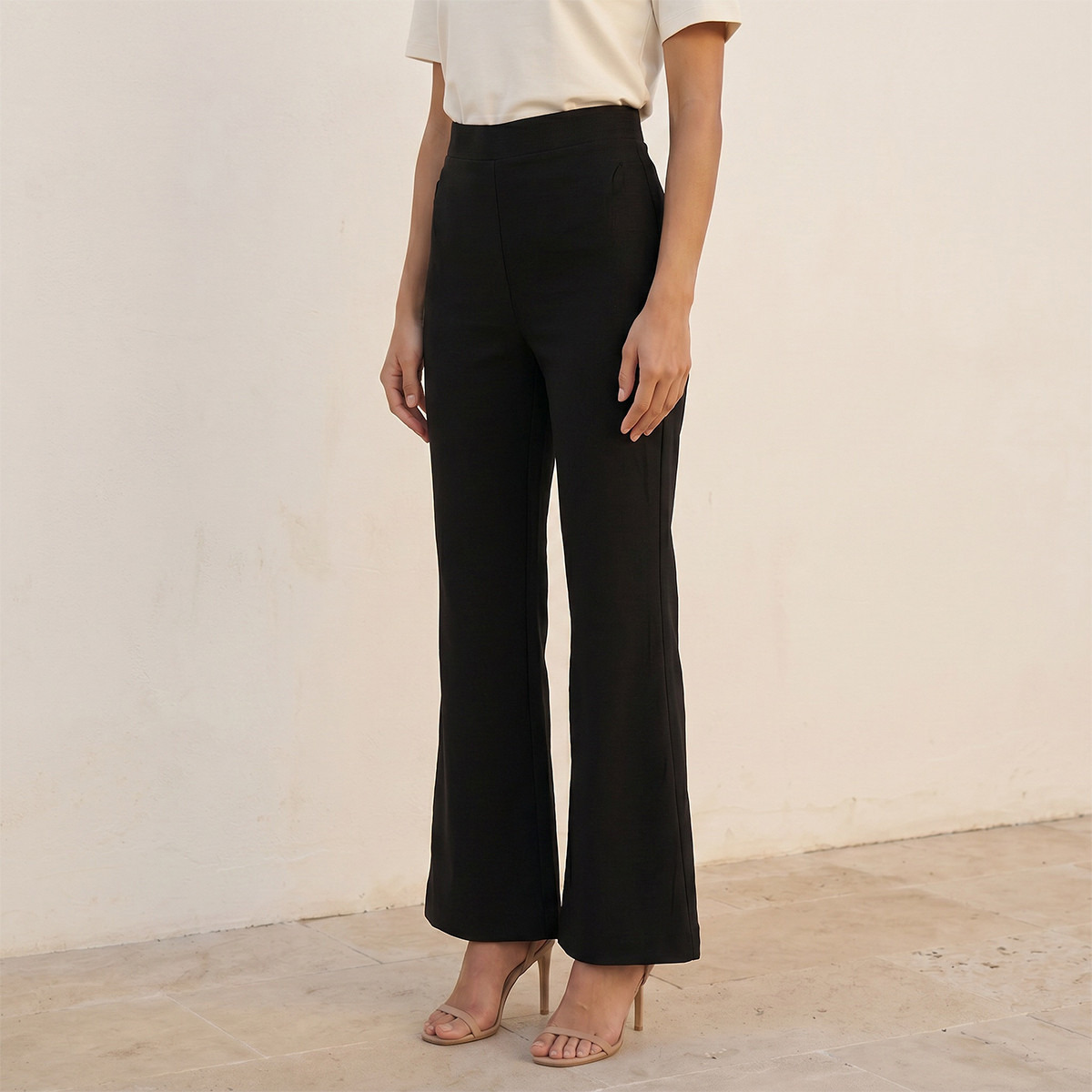 Splash Smart Full-Length Straight Fit Pants-women-clothing-trousers-image-1