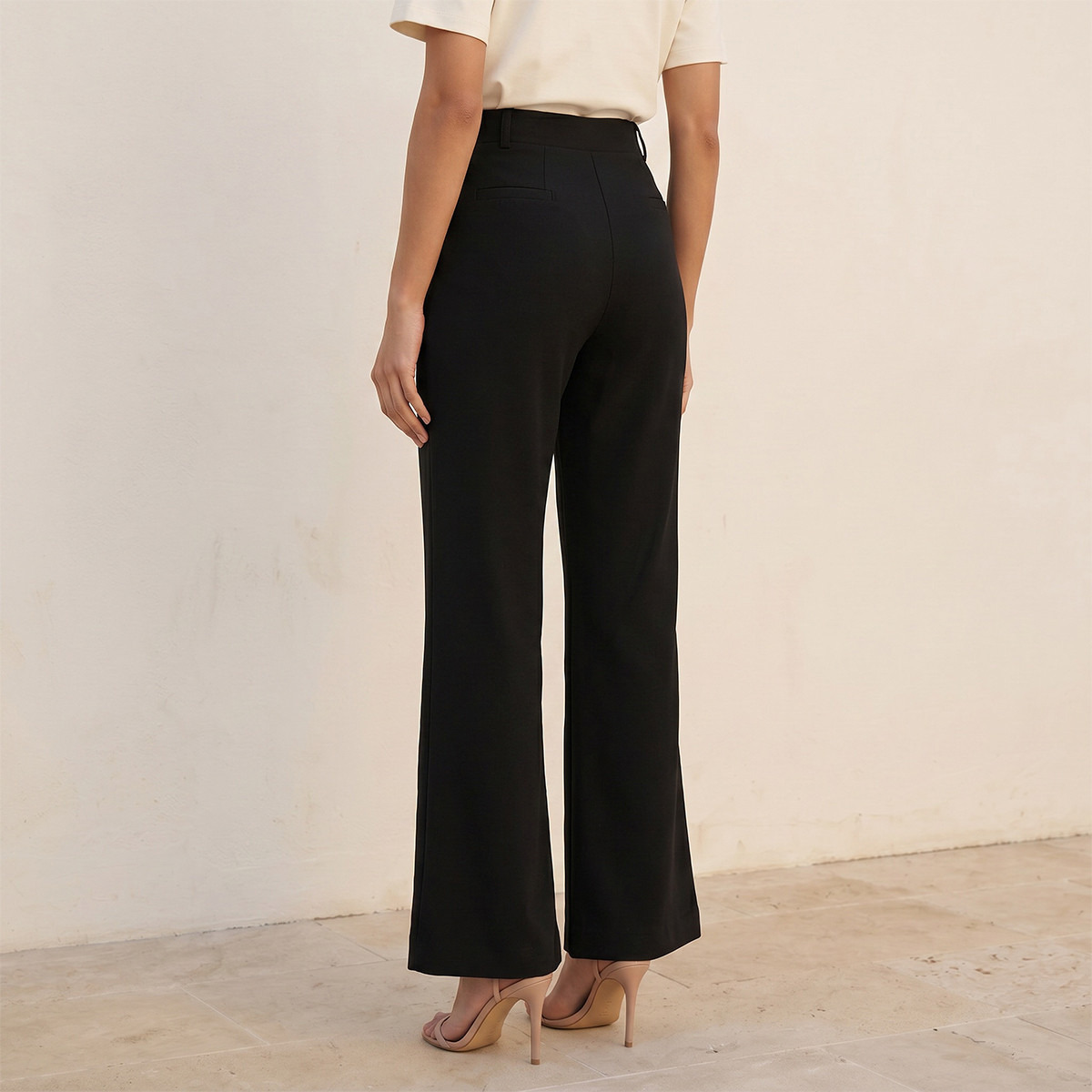 Splash Smart Full-Length Straight Fit Pants-women-clothing-trousers-image-4