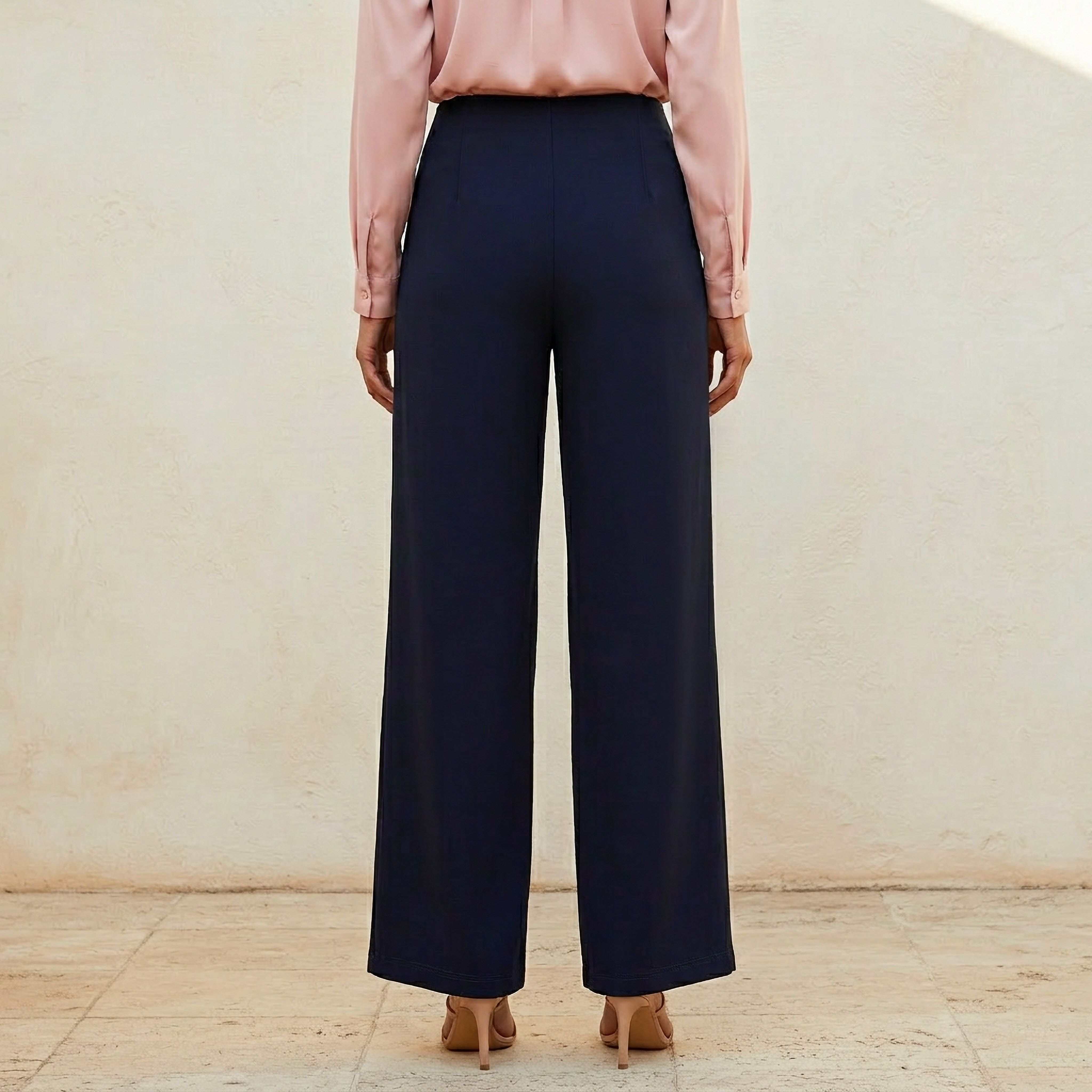 Full Length Ponte Wide-Leg Pants-women-clothing-bottoms-trousers-image-4