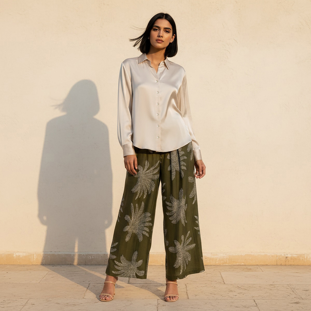 قميص ساتان من سبلاش سمارت-women-clothing-shirtsandblouses-shirts-image-3