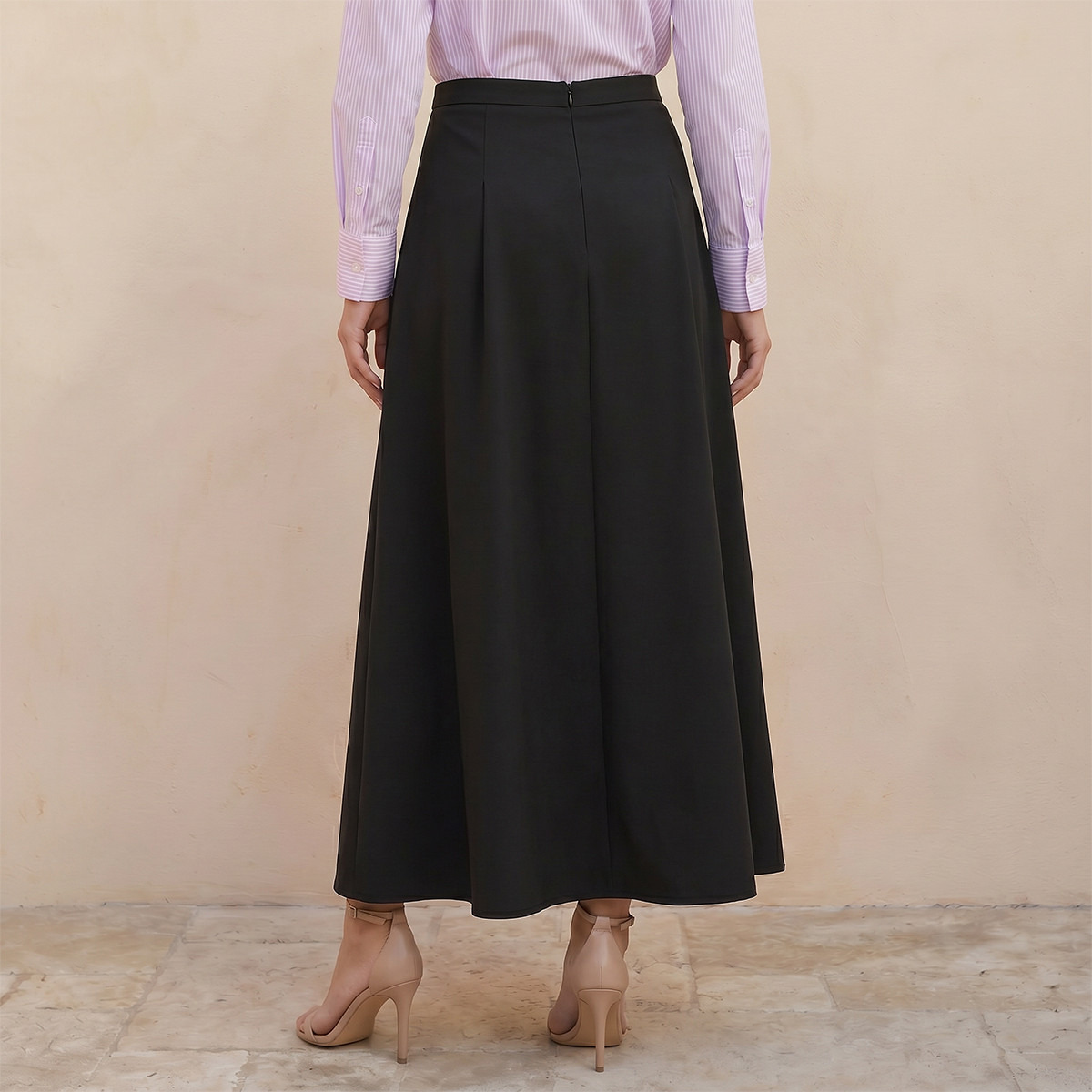 تنورة ماكسي إيه لاين من سبلاش سمارت-women-clothing-skirts-image-4
