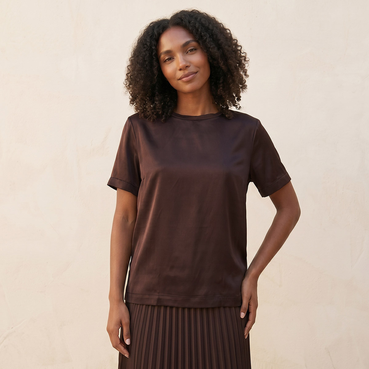 Splash Smart Crew Neck T-shirt-women-clothing-tshirts-image-1