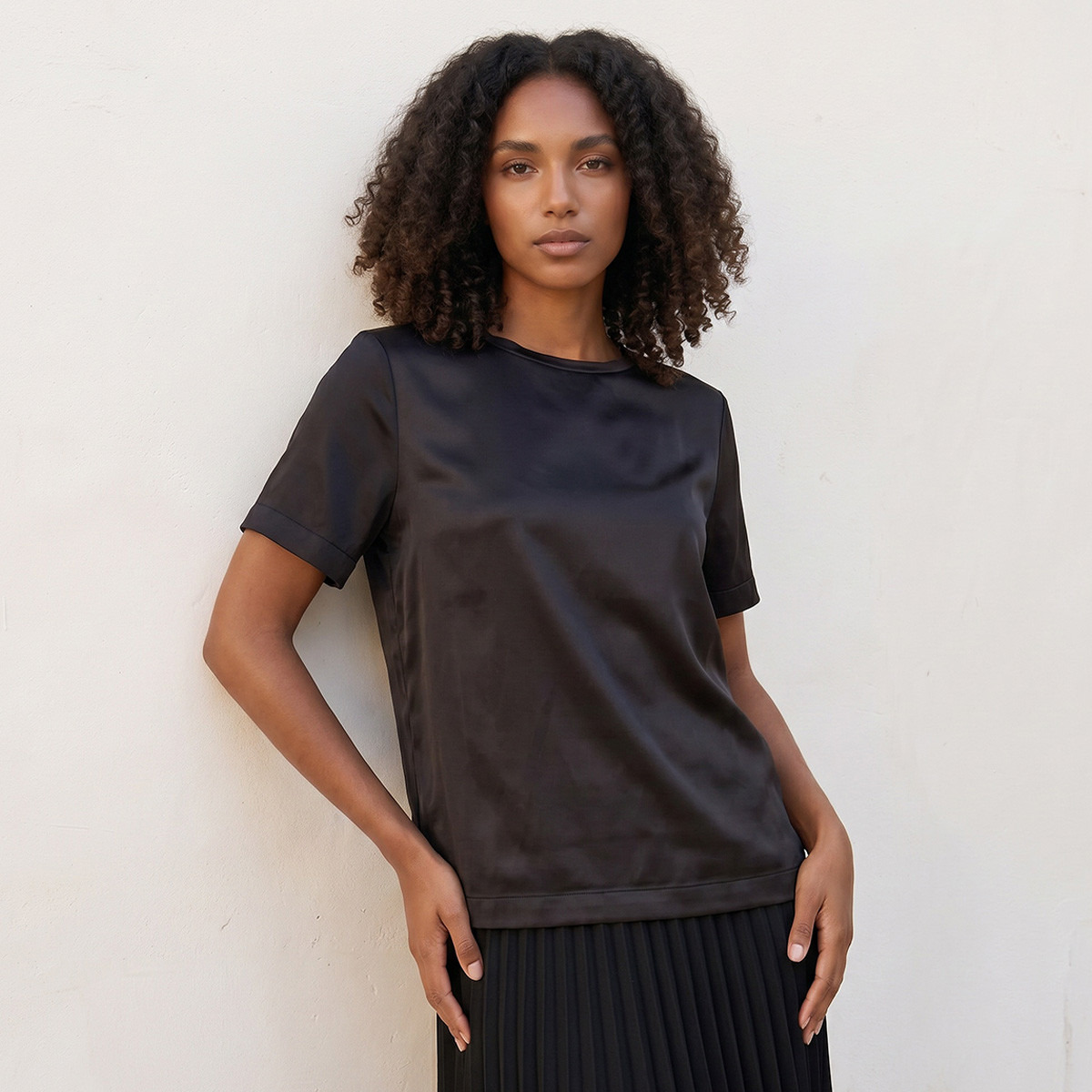 Splash Smart Crew Neck T-shirt-women-clothing-tshirts-image-1