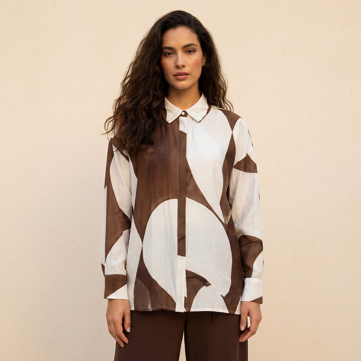 Relaxed Fit Shirt with Abstract Print-women-clothing-shirtsandblouses-shirts-image-1