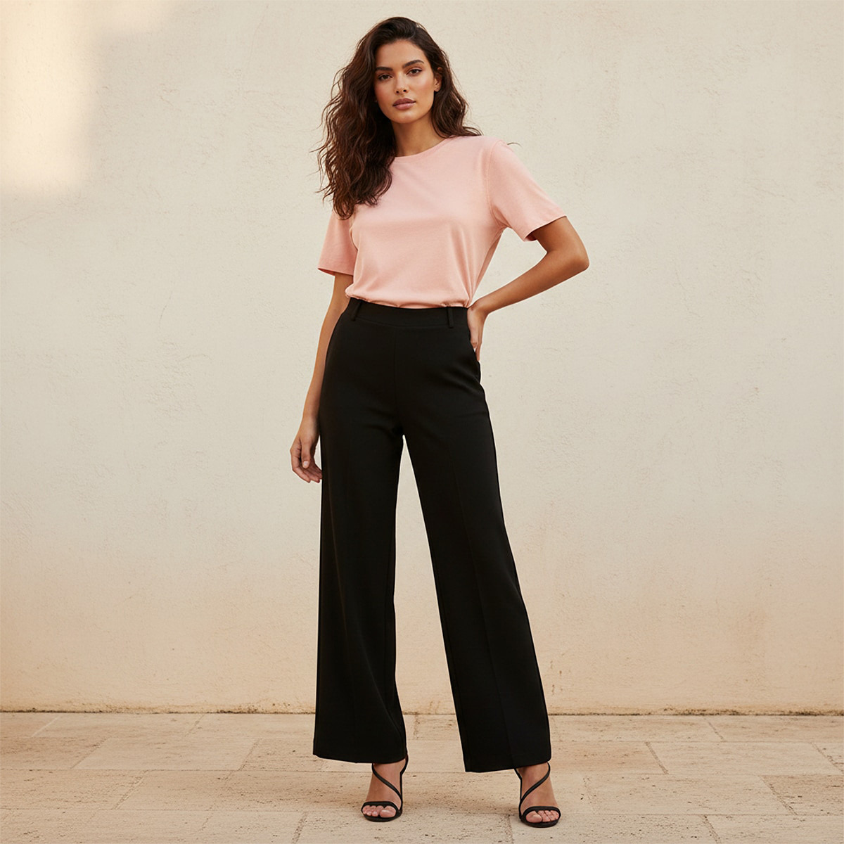 Splash Smart Full Length Ponte Wide Leg Pants-women-clothing-trousers-image-3