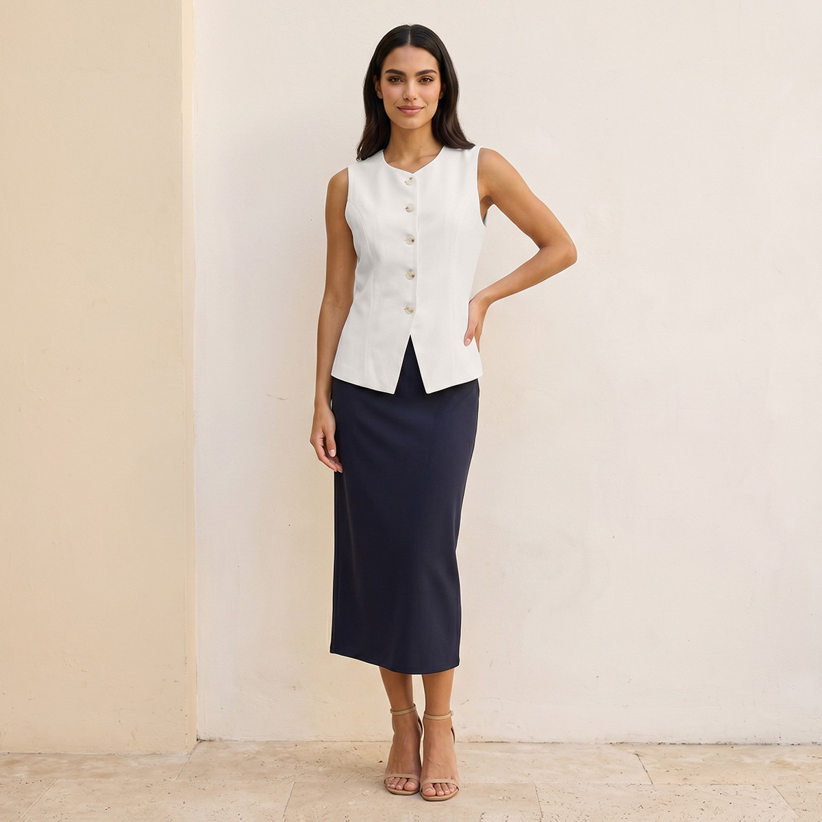 معطف قصير من سبلاش سمارت-women-winterwear-coatsandjackets-waistcoats-image-3